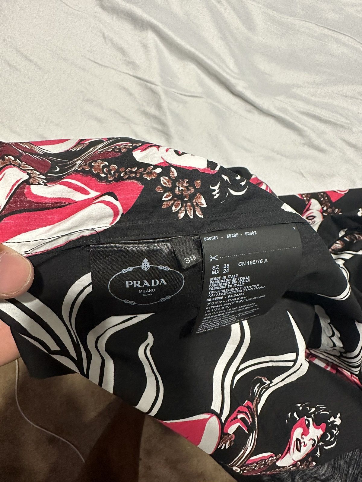 Prada Prada Short Sleeve Hawaiin Shirt Size US M / EU 48-50 / 2 - 10 Thumbnail