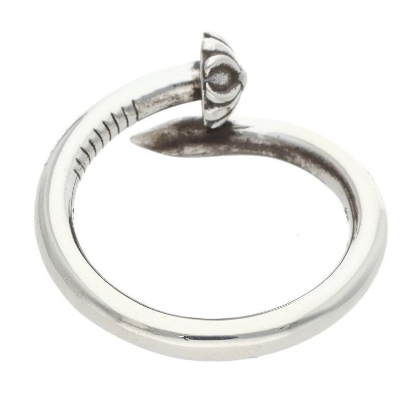 Chrome Hearts Chrome Hearts Nail Cross Ball Silver Ring Size ONE SIZE - 2 Thumbnail