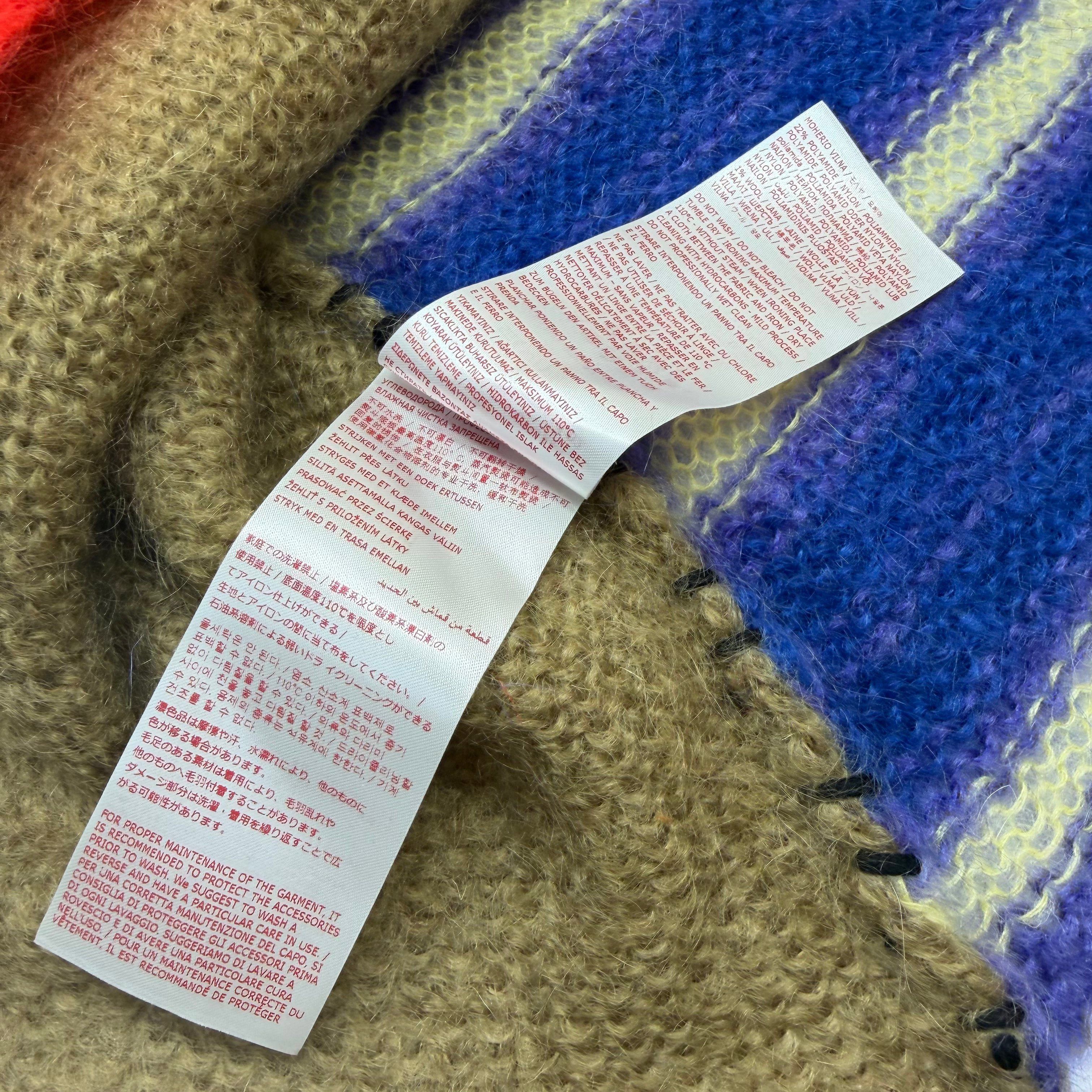Marni Marni Argyle Mohair-Blend Sweater 50 (L) Size US L / EU 52-54 / 3 - 7 Thumbnail