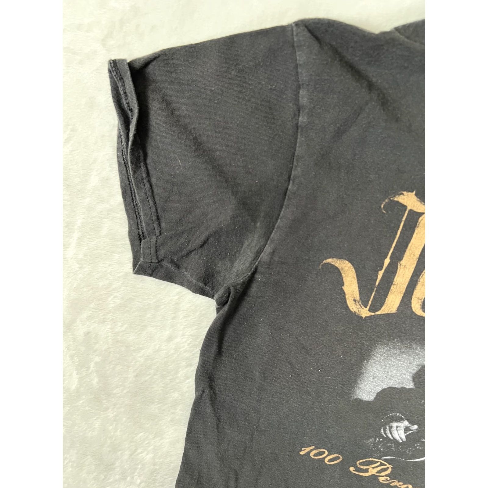 Vintage Jelly Roll T-Shirt Black M Womens Short Sleeve Crew Neck Graphic Print Guitar 100 Percent Authentic Music Size M / US 6-8 / IT 42-44 - 4 Thumbnail