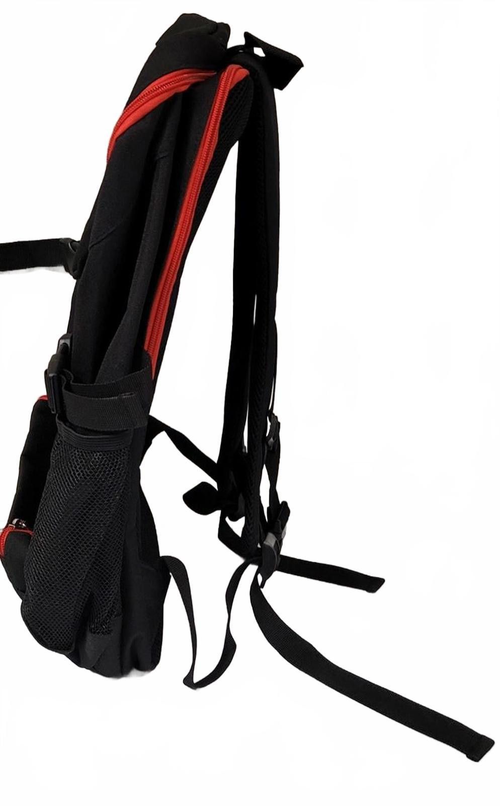 Other SWFTCRUZ Tennis Bag Black Red Zippers Unisex Sports Backpack Size ONE SIZE - 6 Thumbnail