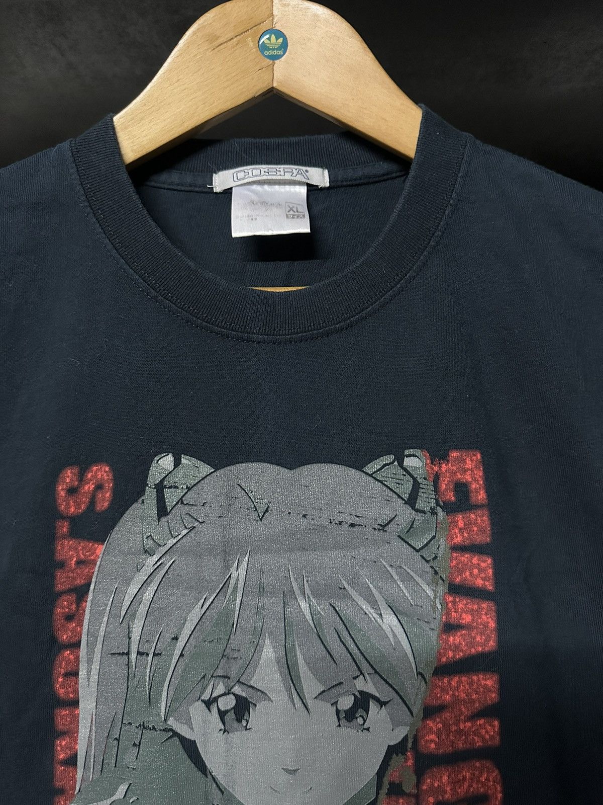 Anime Vintage Cospa Evangelion Rei Ayanami Anime Faded Tee Size US XL / EU 56 / 4 - 3 Thumbnail