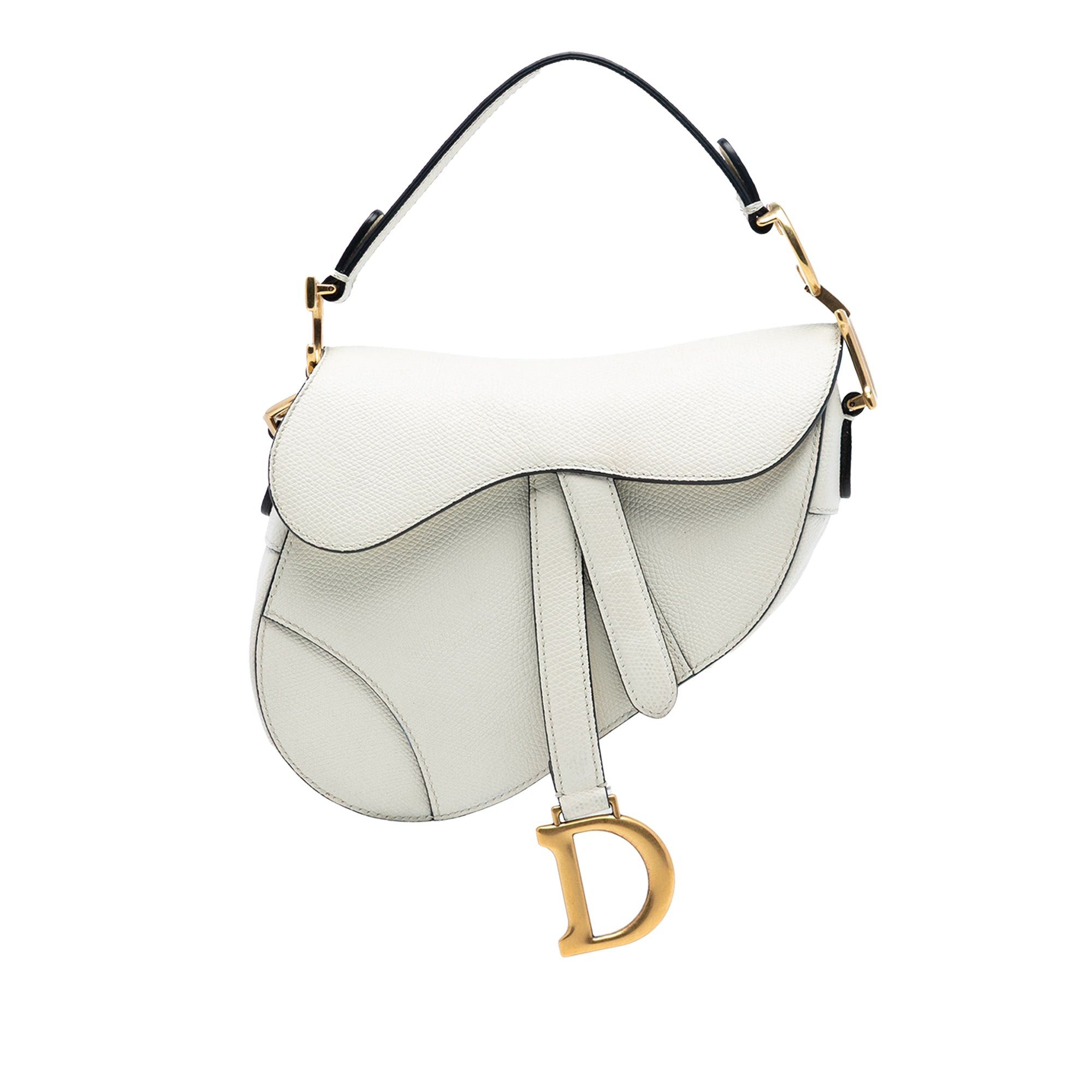 Dior Mini Grained Calfskin Saddle Bag Size ONE SIZE - 1 Thumbnail