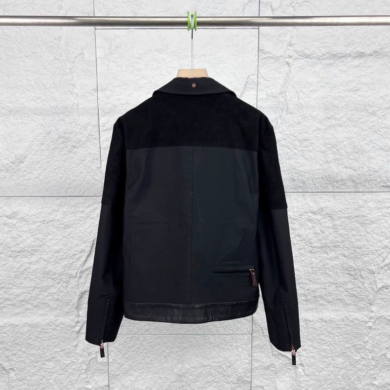 Givenchy Givenchy Black classic pieced biker jacket, size M Size US M / EU 48-50 / 2 - 2 Thumbnail