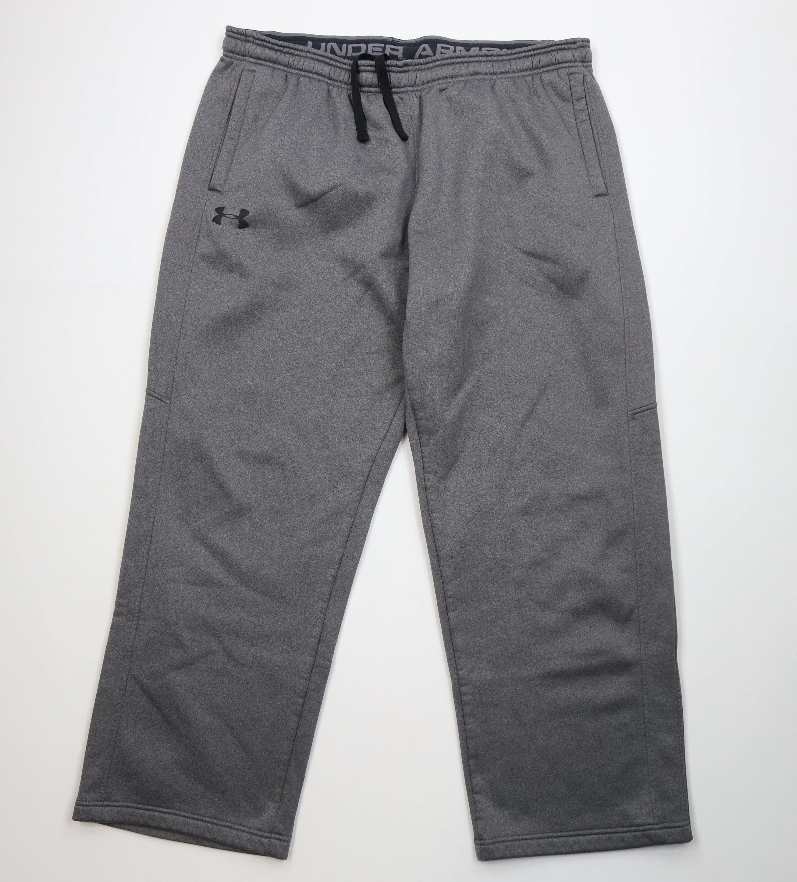 Under Armour Y2K Under Armour Fleece Lined Wide Leg Sweatpants Pants Gray Size US 40 / EU 56 - 1 Thumbnail