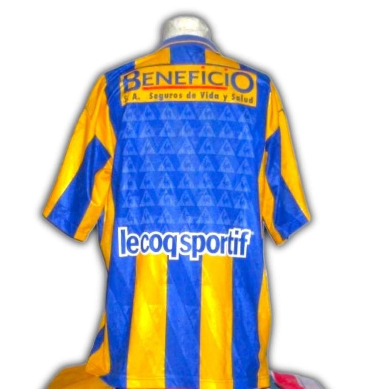 Le Coq Sportif Rosario Central Argentina 1995 1996 1997 Home Shirt Jersey Size US XL / EU 56 / 4 - 3 Thumbnail