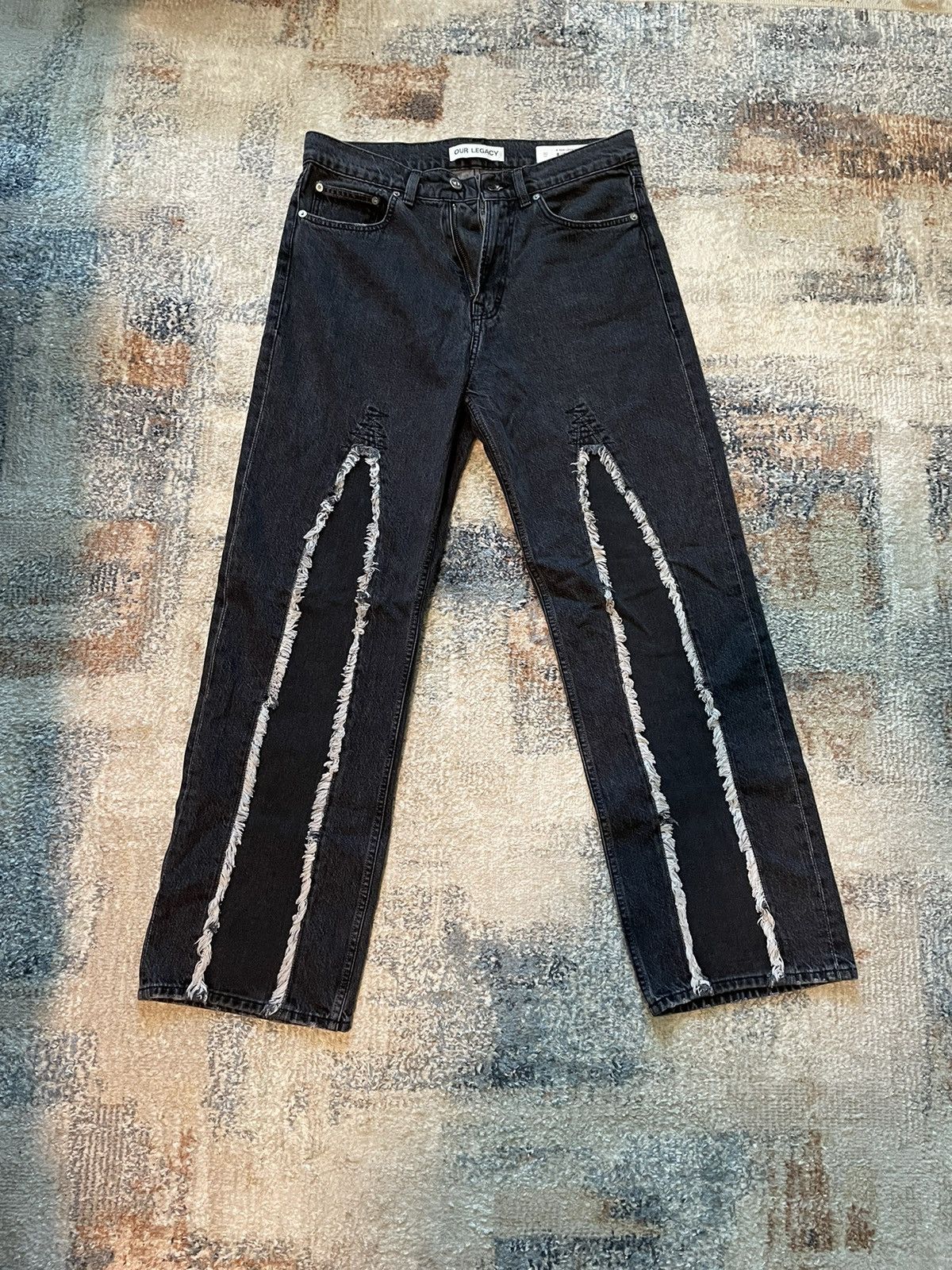 Our Legacy Our Legacy Third Cut Slash Denim | Grailed