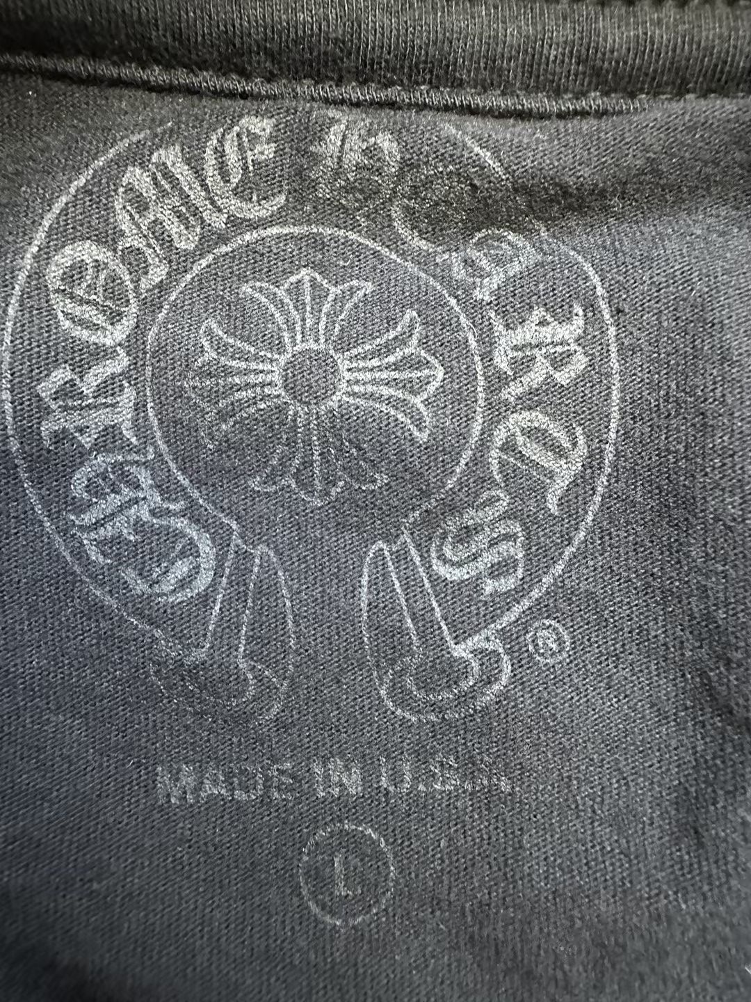 Chrome Hearts Chrome Hearts Horseshoe Logo Las Vegas Long Sleeve Tee Size US L / EU 52-54 / 3 - 5 Thumbnail