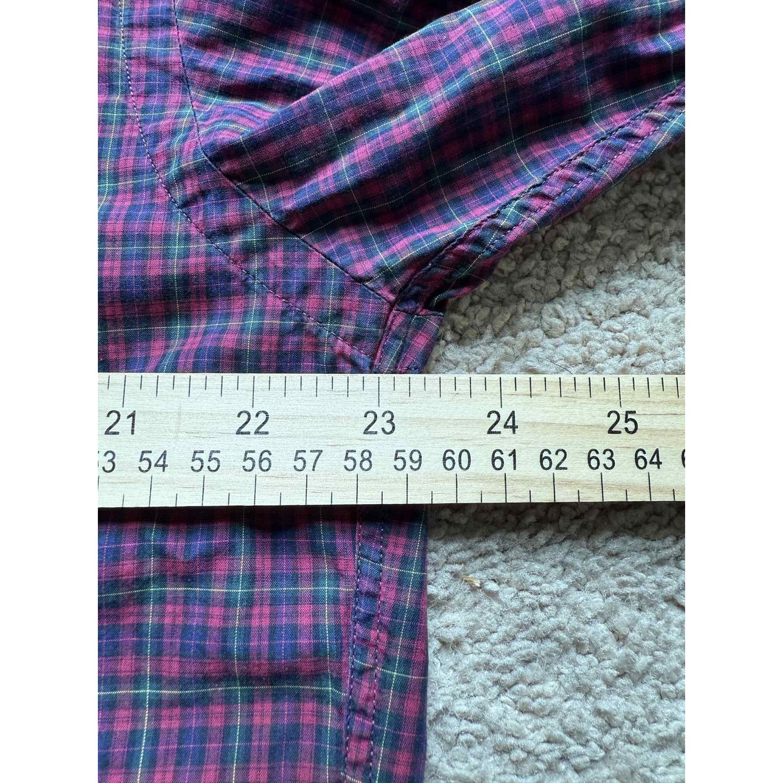 Brooks Brothers Brooks Brothers Button-Down Sport Shirt Purple Men's Size M Size US M / EU 48-50 / 2 - 6 Thumbnail