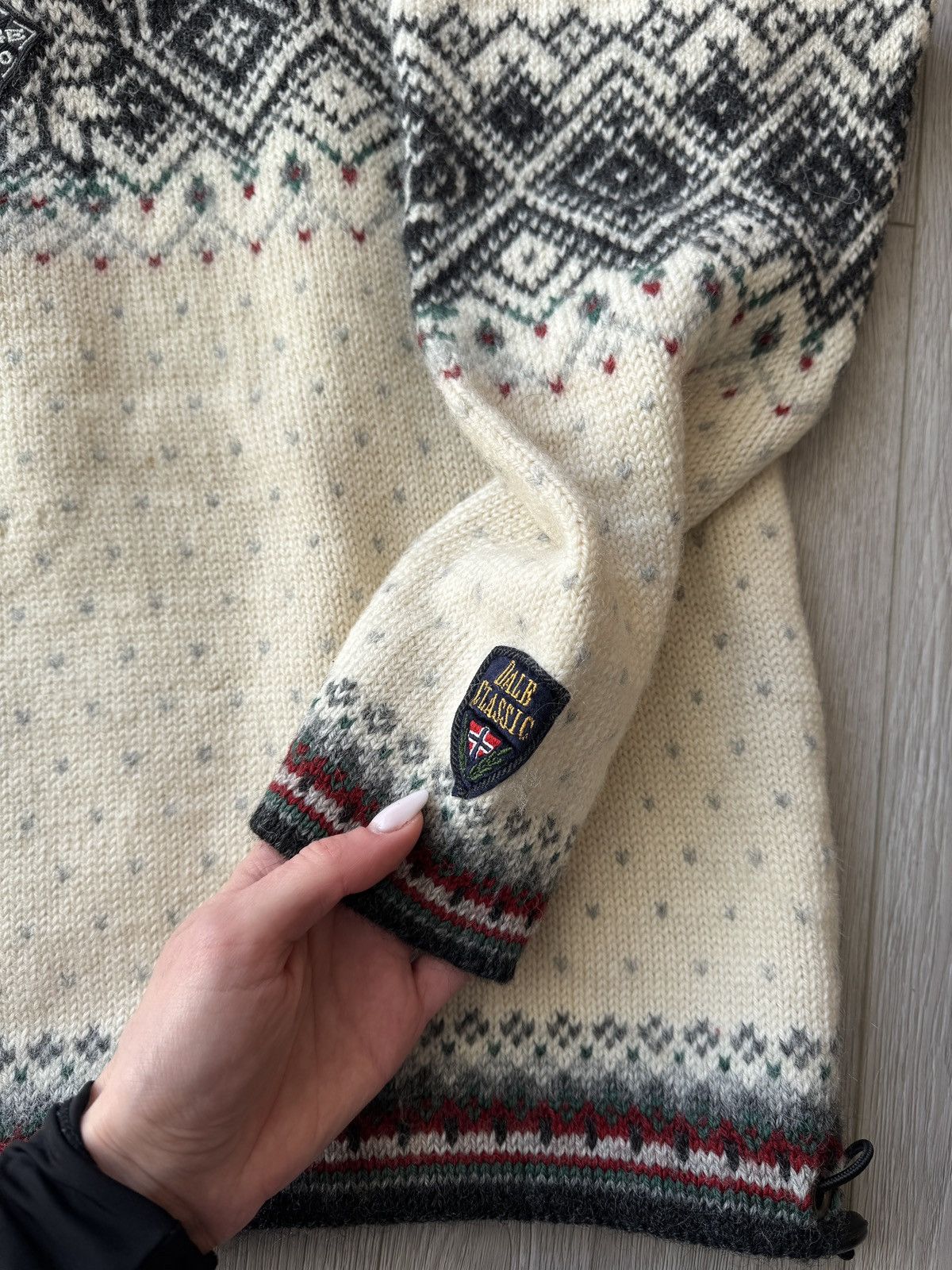 Dale Of Norway Dale Of Norway Wool Fair Isle Nordic Knit 1/4 Zip Sweater Size US S / EU 44-46 / 1 - 4 Thumbnail