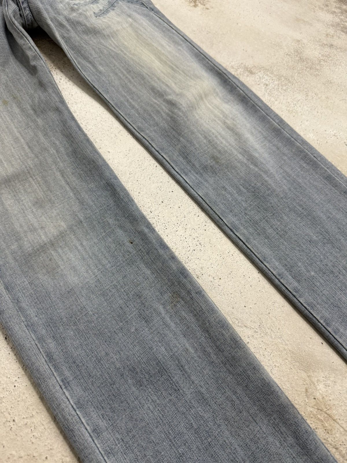 Marithe + Francois Girbaud Marithe Francois Girbaud Heavy Stitching Distressed Dirt Size US 30 / EU 46 - 5 Thumbnail