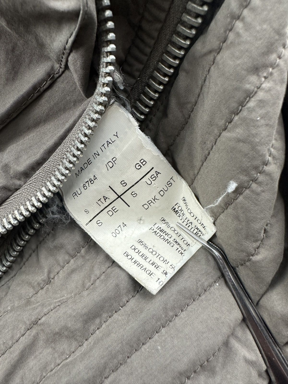 Rick Owens Exploder Hooded bomber Size US S / EU 44-46 / 1 - 9 Thumbnail