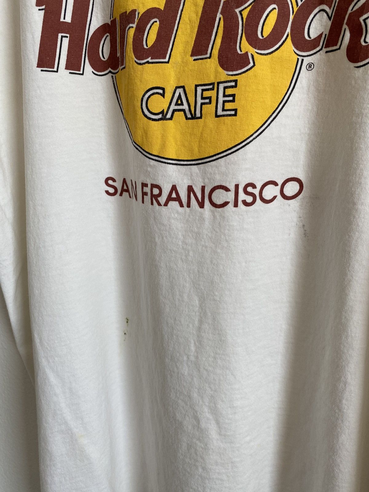 Hard Rock Cafe Vintage 90s Hard Rock San Francisco Tee Size US XL / EU 56 / 4 - 5 Thumbnail