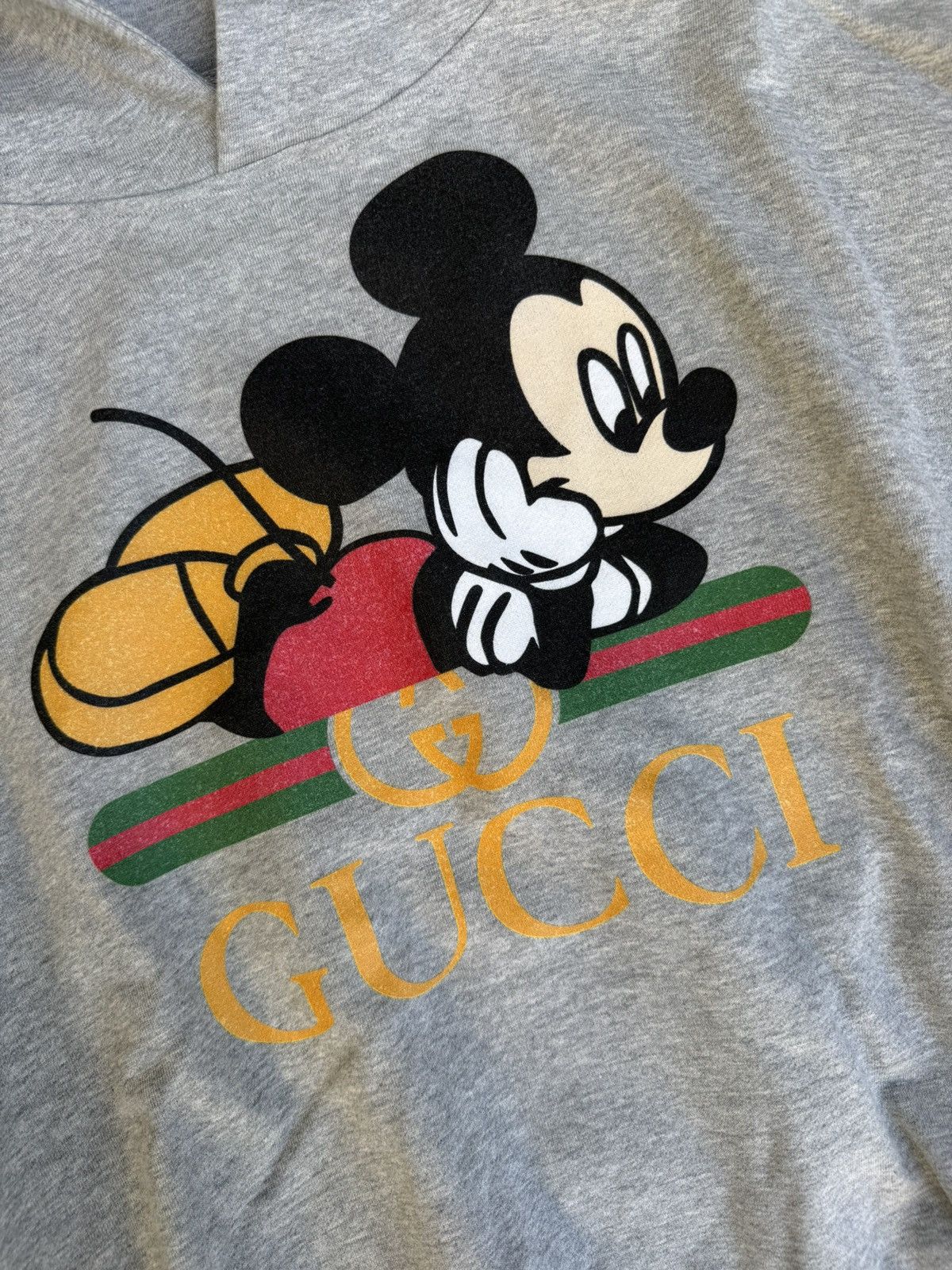 Vintage Mickey Gucci Hoodie Size US M / EU 48-50 / 2 - 3 Thumbnail