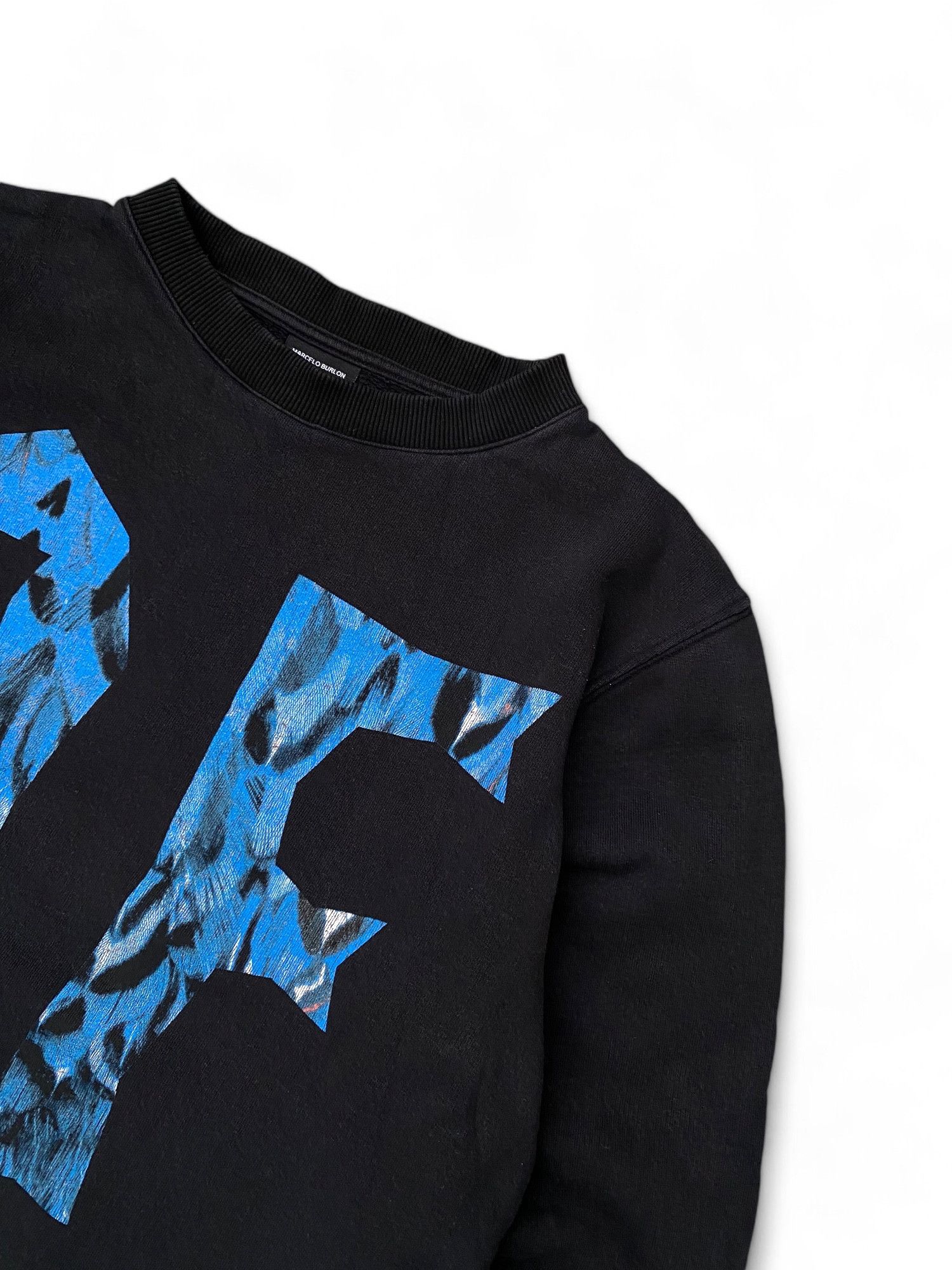 Marcelo Burlon Vintage Marcelo Burlon OF Sweatshirt Size US S / EU 44-46 / 1 - 2 Thumbnail