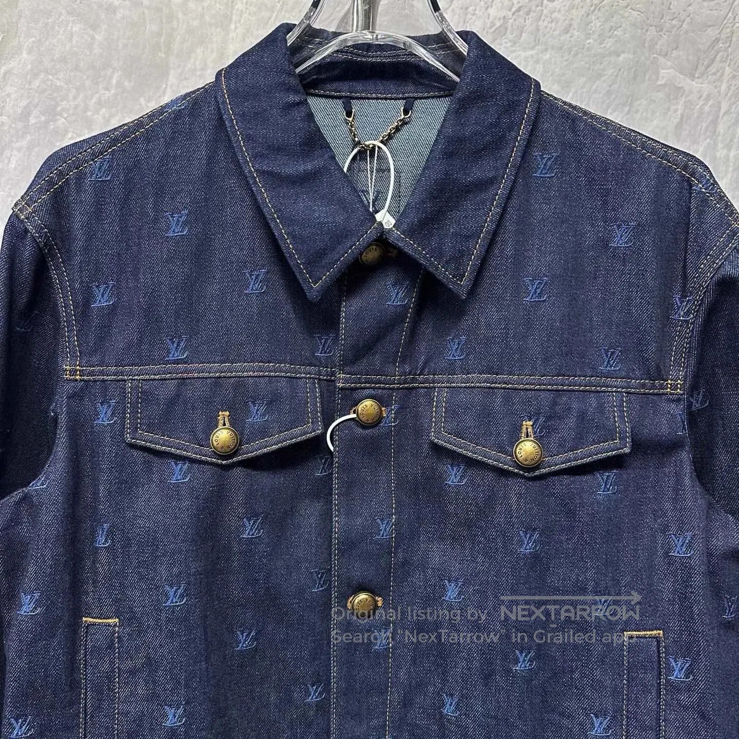 Louis Vuitton louis vuitton embroidered denim jacket SS25. Size US L / EU 52-54 / 3 - 3 Thumbnail