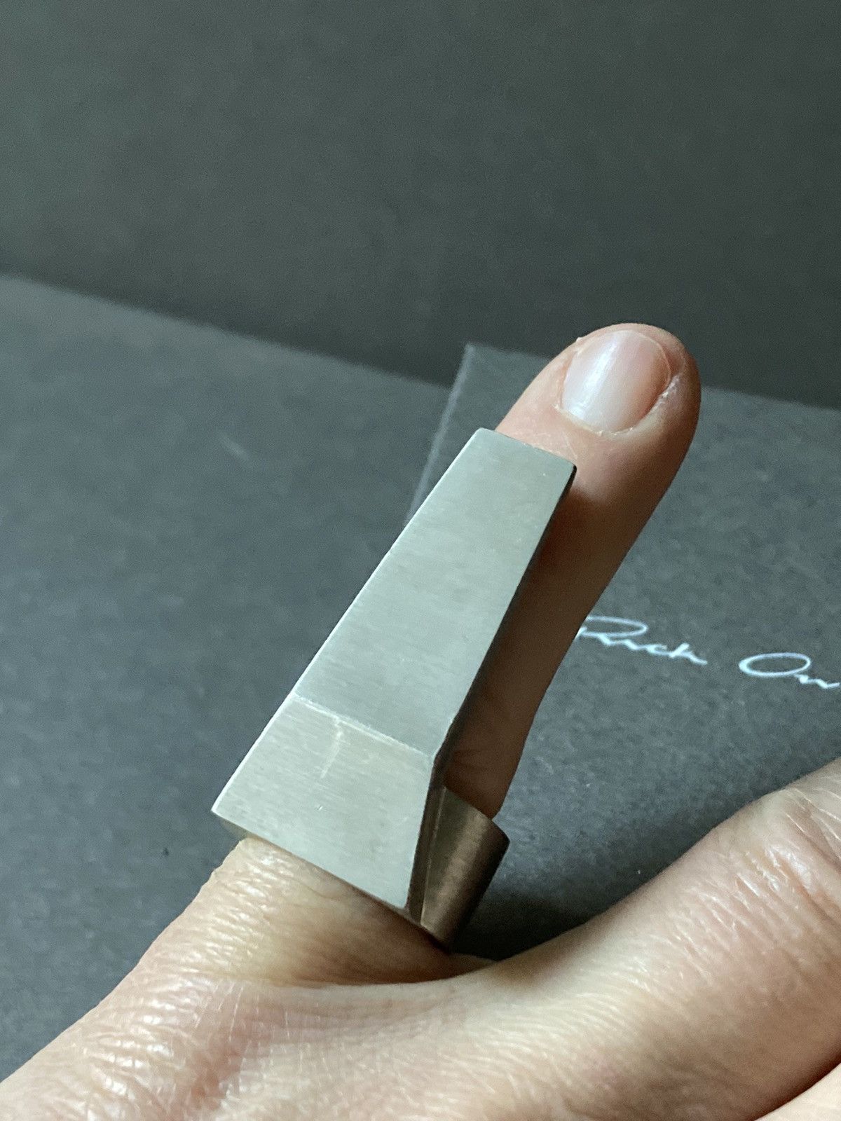 Rick Owens NEVER WORN/RICK OWENS TRUNK RING Size ONE SIZE - 2 Thumbnail