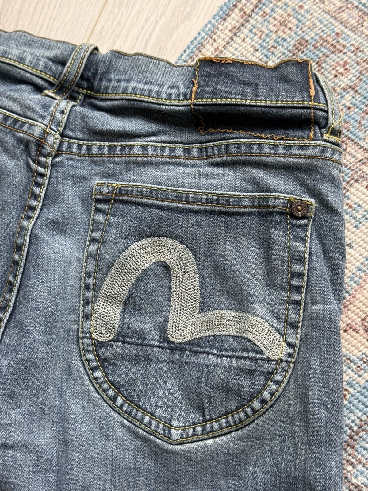 Evisu Vintage Evisu Japan Y2K Denim Jeans Pants Size 30" / US 8 / IT 44 - 9 Thumbnail