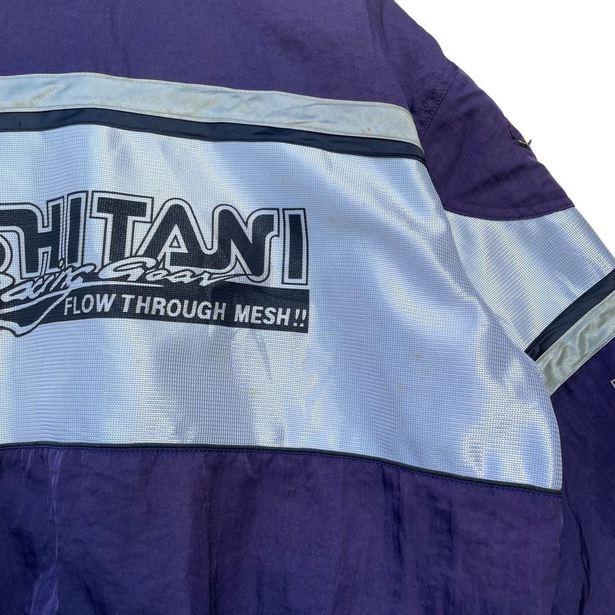 Kadoya 💥Vintage Kushitani Motorcycle Bomber Jacket Size US M / EU 48-50 / 2 - 5 Thumbnail