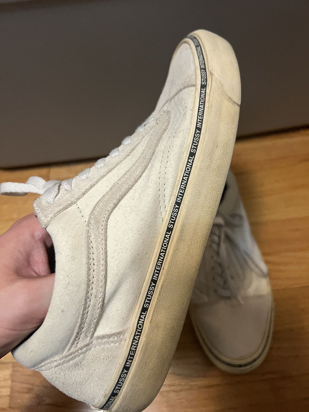 Stussy × Vans Stussy X Vans Old Skool Size US 9.5 / EU 42-43 - 4 Thumbnail