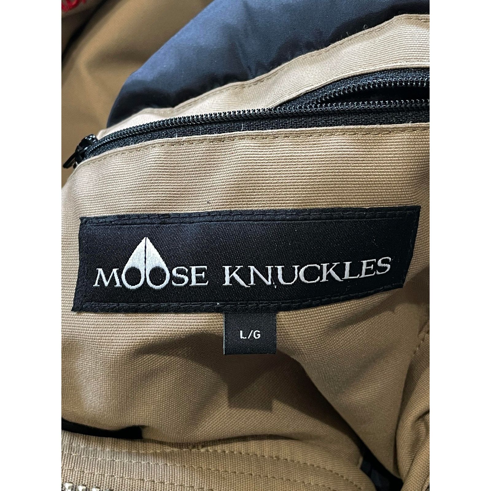 Moose Knuckles Moose Knuckles 3Q Black Fur Tan Bomber Jacket Size US L / EU 52-54 / 3 - 8 Thumbnail