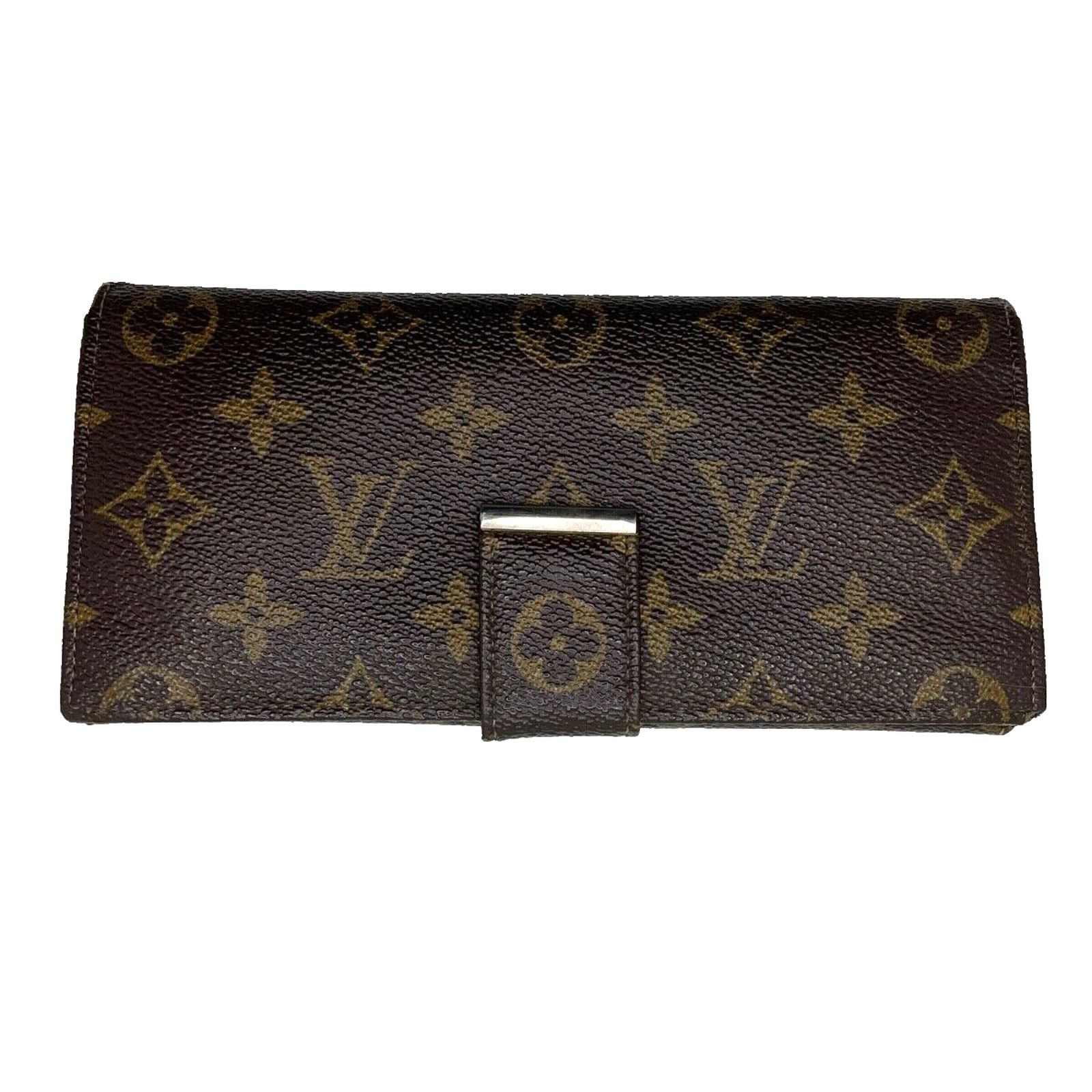 Louis Vuitton Louis Vuitton Monogram Clutch Wallet Vintage Cowhide Leather Size ONE SIZE - 3 Thumbnail
