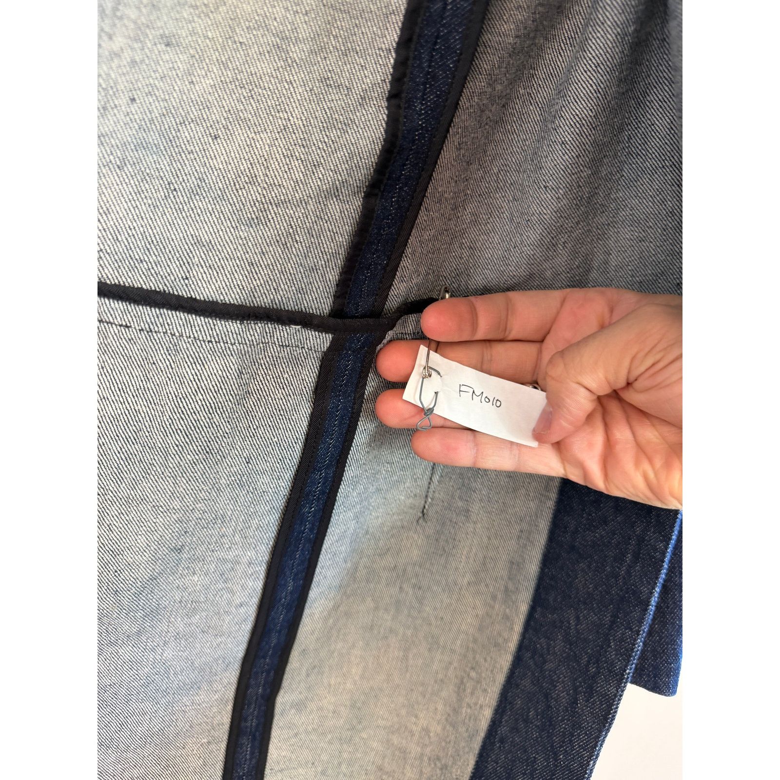 Greg Lauren Greg Lauren SAMPLE Denim Tail Coat Size US L / EU 52-54 / 3 - 4 Thumbnail