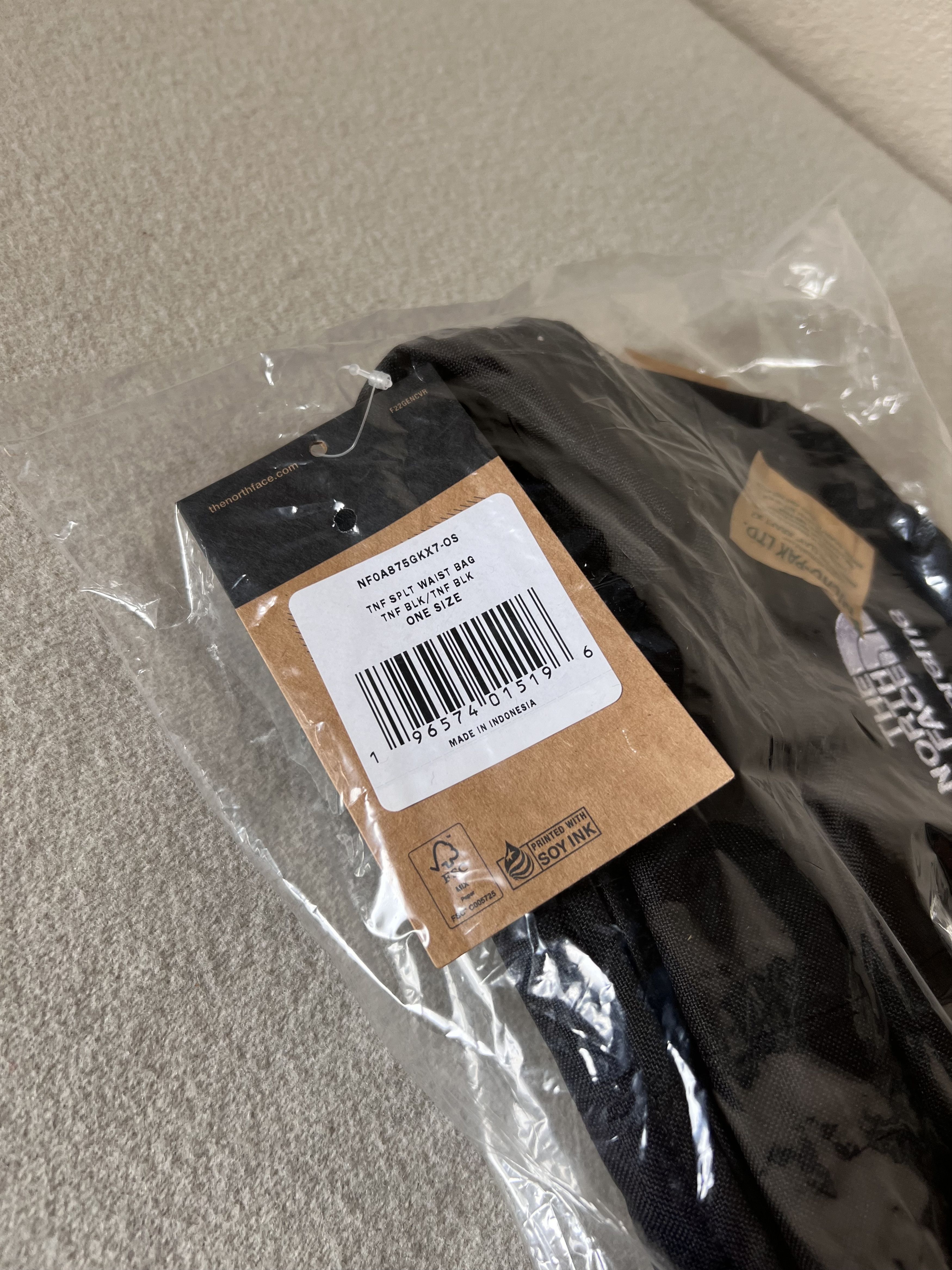 Supreme × The North Face Supreme The North Face Split Waist Bag in Black Size ONE SIZE - 3 Thumbnail