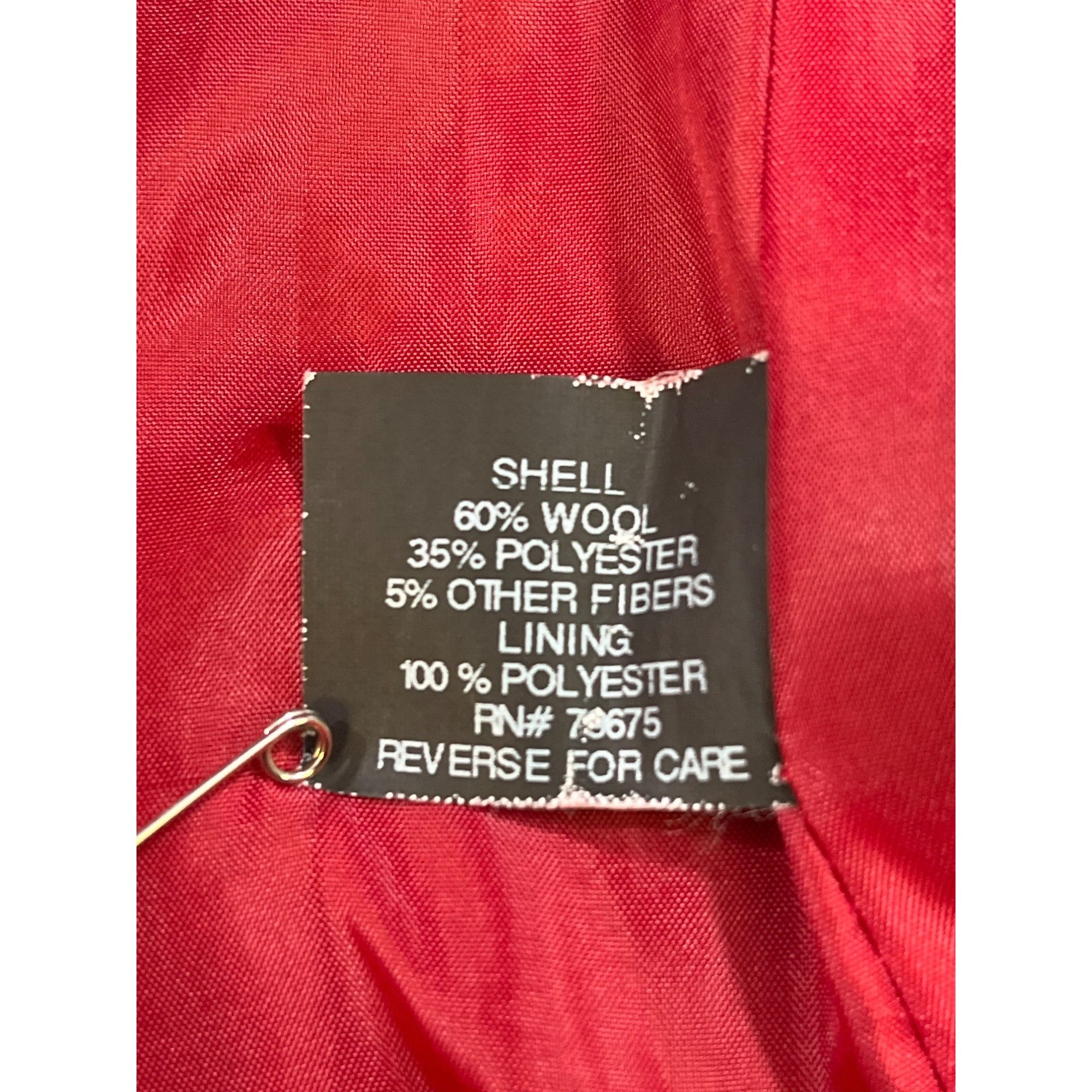 Michael Kors Michael Michael Kors Women's Red Hooded Peacoat Size 4 SKU 5 Size S / US 4 / IT 40 - 7 Thumbnail