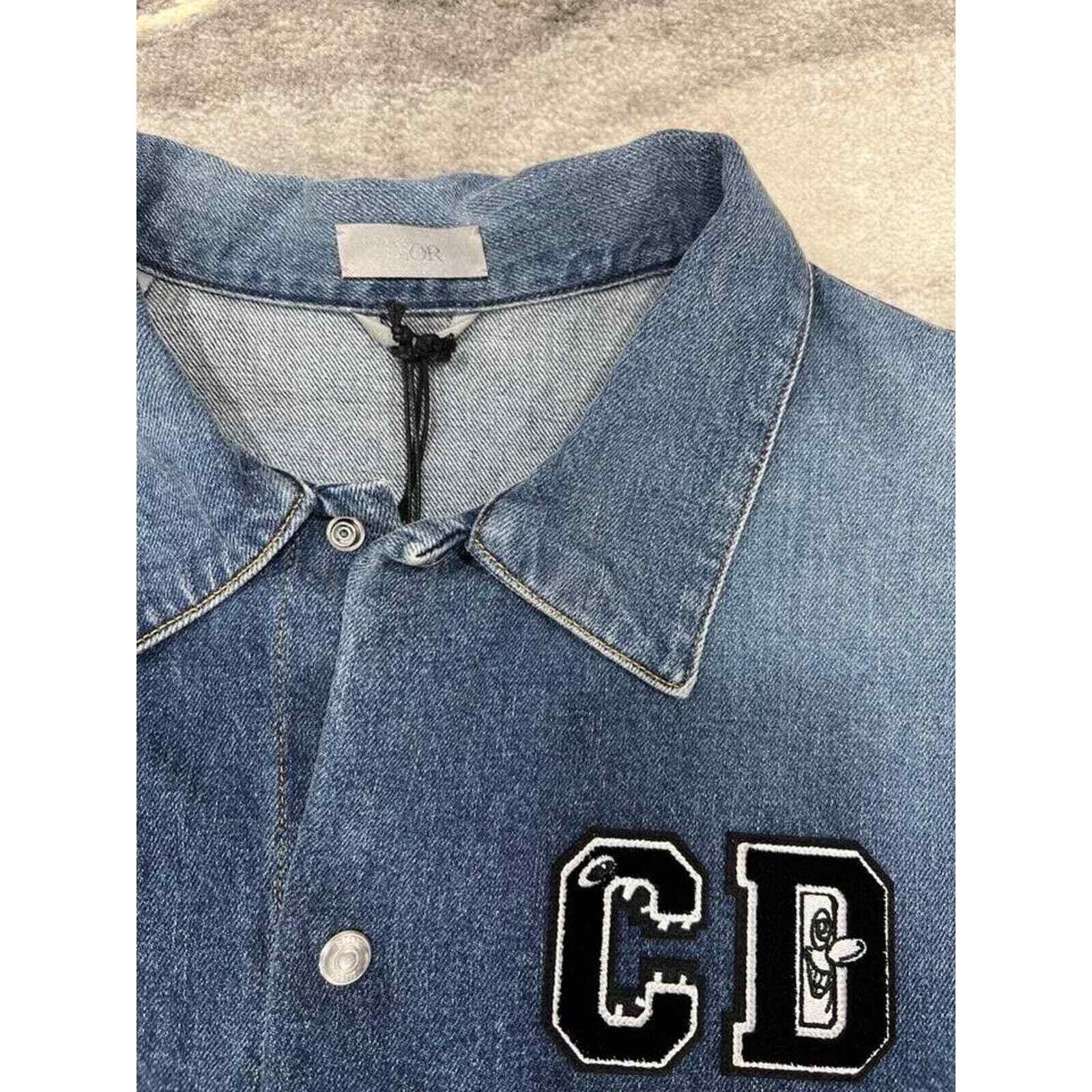 Dior Dior and Kenny Overshirt Shirt Jacket Long Sleeve 54 Size US L / EU 52-54 / 3 - 6 Thumbnail