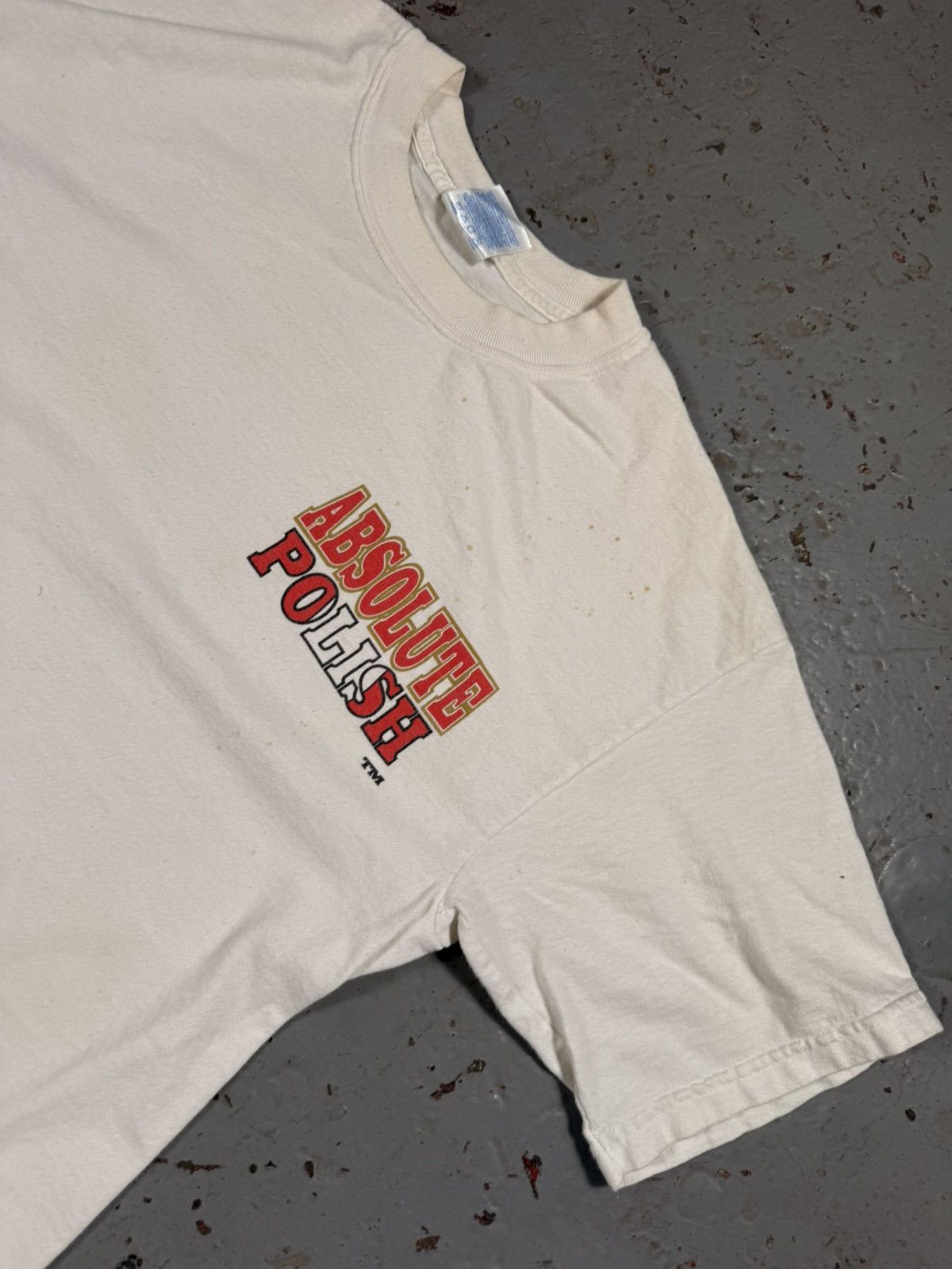 Vintage Absolutely Polish Tee