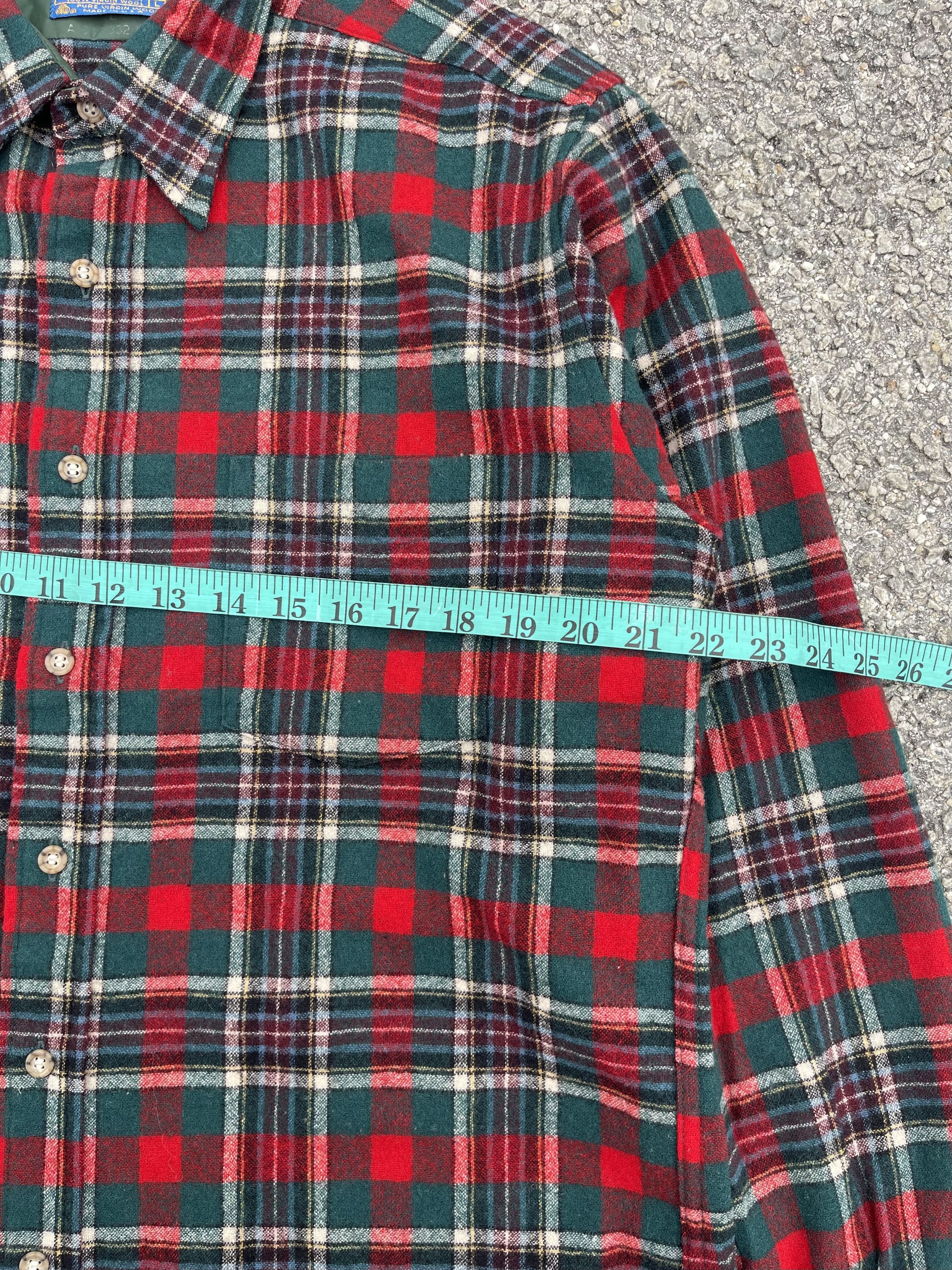 Pendleton Vintage 80s Pendleton Virgin Wool Flannel Size US L / EU 52-54 / 3 - 7 Thumbnail