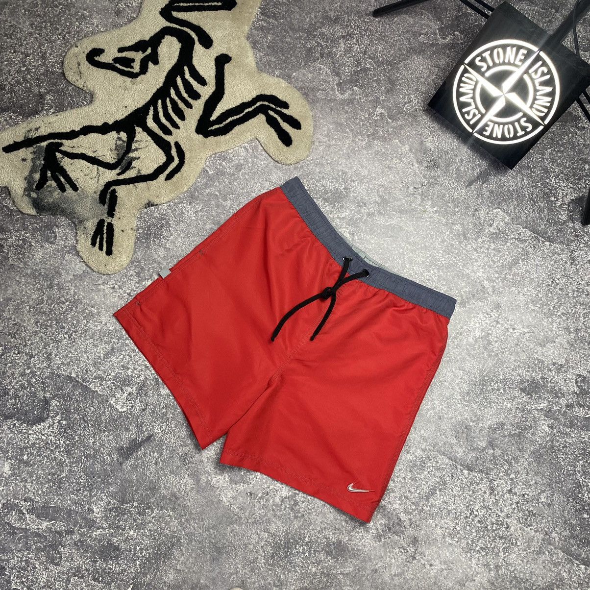 Other Vintage Nike Small Swoosh 90’s y2k shorts Size US 34 / EU 50 - 1 Thumbnail