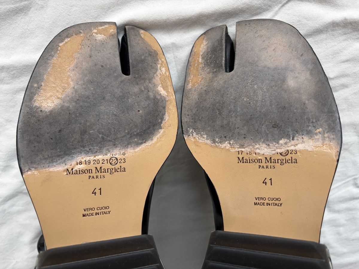 Maison Margiela RARE Maison Margiela Tabi Boots Air Bag Heel Sole MM6 ankle Size US 8 / EU 41 - 16 Thumbnail