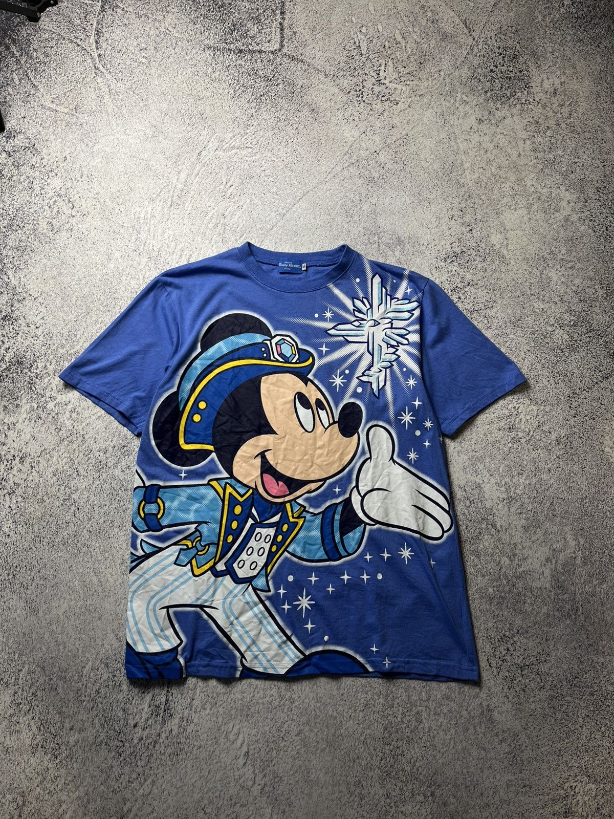 Disney Vintage Disney Mikki Mouse Big Logo T Shirt Y2K Size: L Size US L / EU 52-54 / 3 - 1 Thumbnail