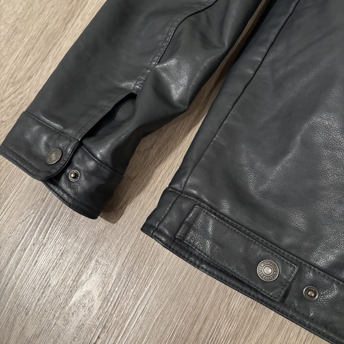Levi's Levi Heavy leather jacket Size US XL / EU 56 / 4 - 3 Thumbnail