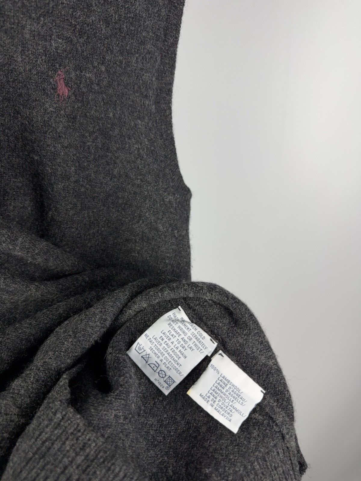 Polo Ralph Lauren Vintage 90s Polo Ralph Lauren Luxury Old Money Wool vest Size XL / US 12-14 / IT 48-50 - 5 Thumbnail
