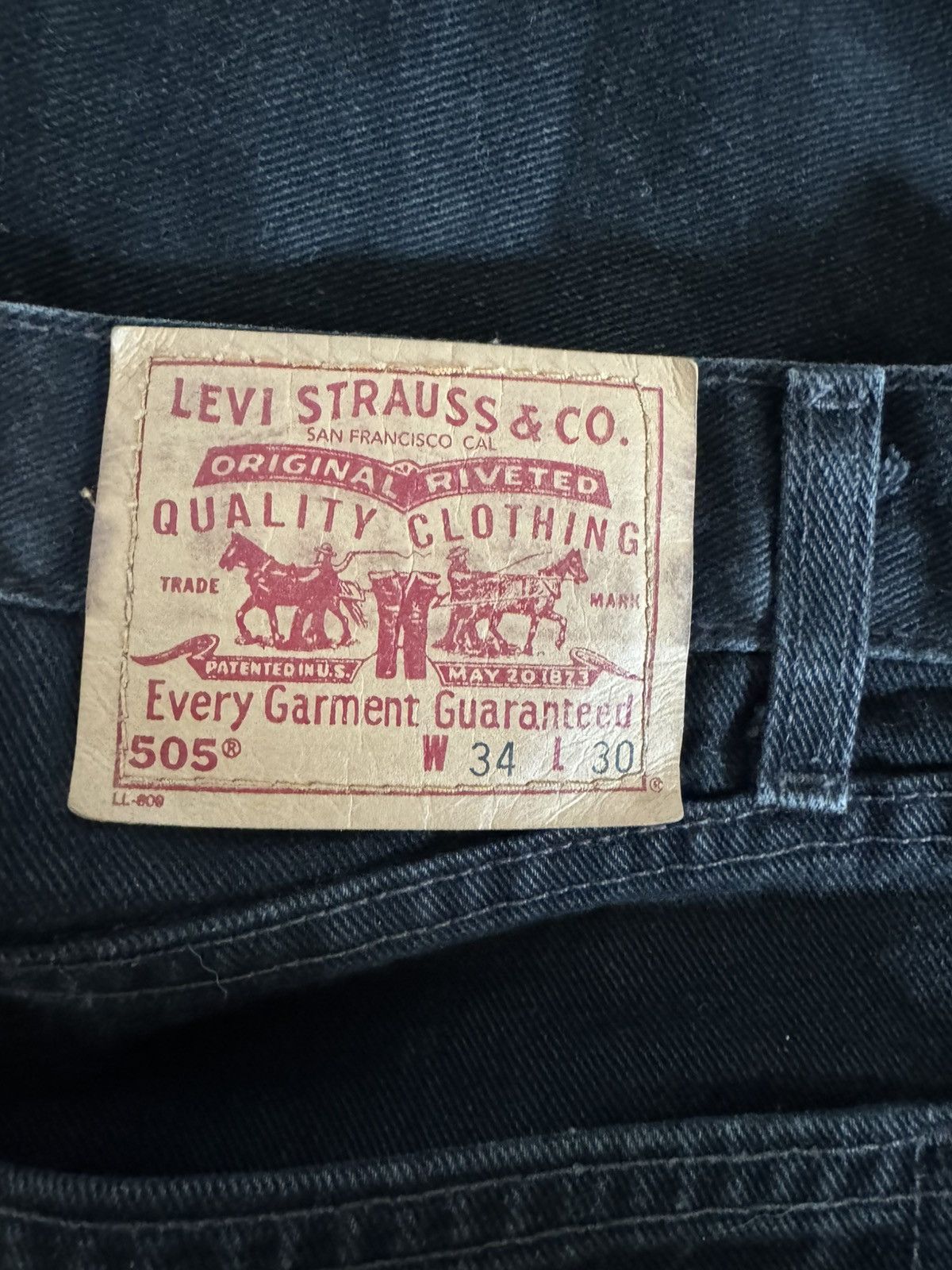 Levi's Vintage Clothing levi’s 505 jeans Size US 32 / EU 48 - 3 Thumbnail