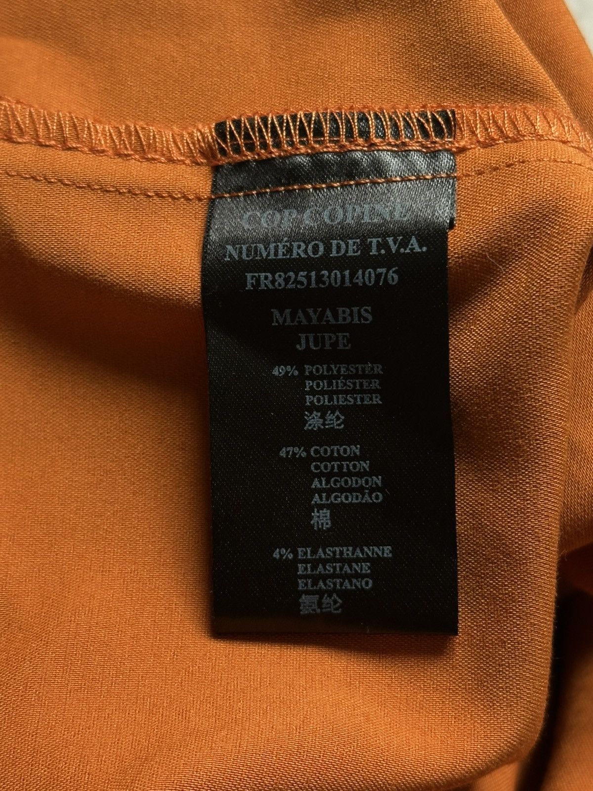 Cop Copine Cop Copine Mayabis Orange Mini Skirt Belt Pockets Taille 36 Size 25" / US 0 / IT 36 - 12 Thumbnail