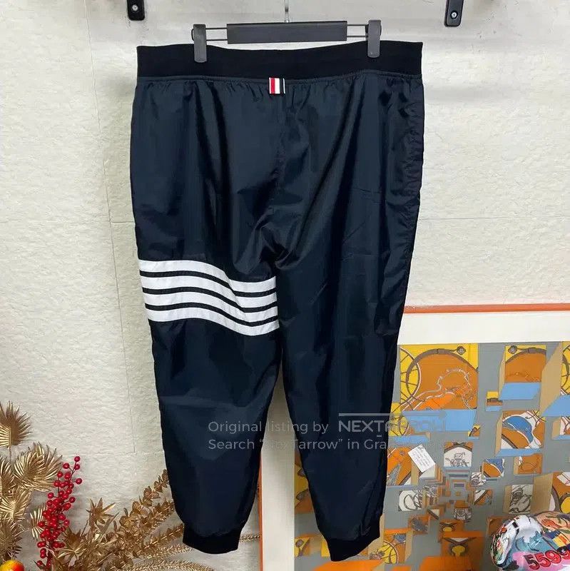 Thom Browne Thom Browne Black Casual Pants for Men . Size US 40 / EU 56 - 2 Thumbnail