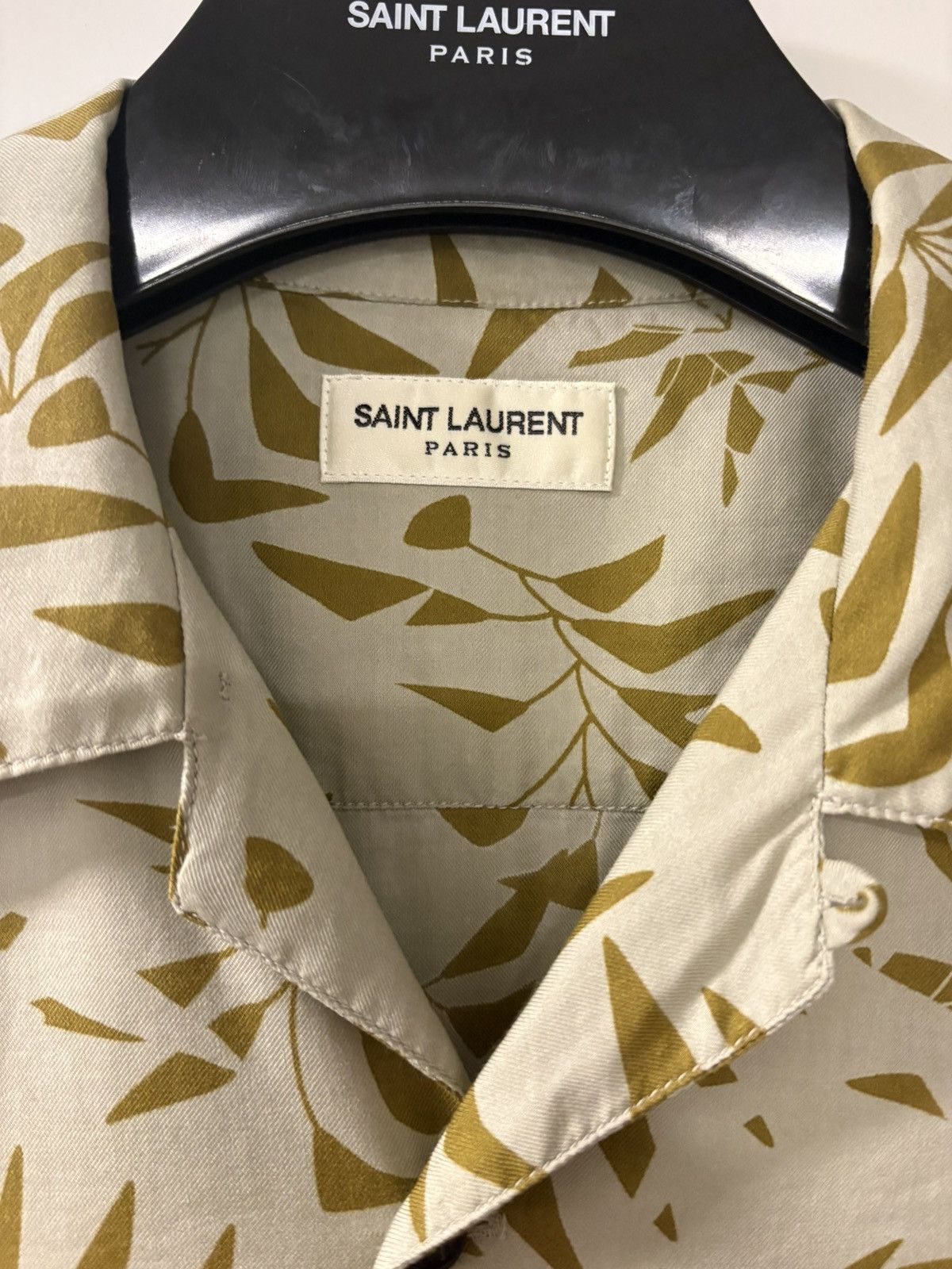 Saint Laurent Paris Saint Laurent Paris SS Tab collar 2022 Shirt Size US XS / EU 42 / 0 - 3 Thumbnail