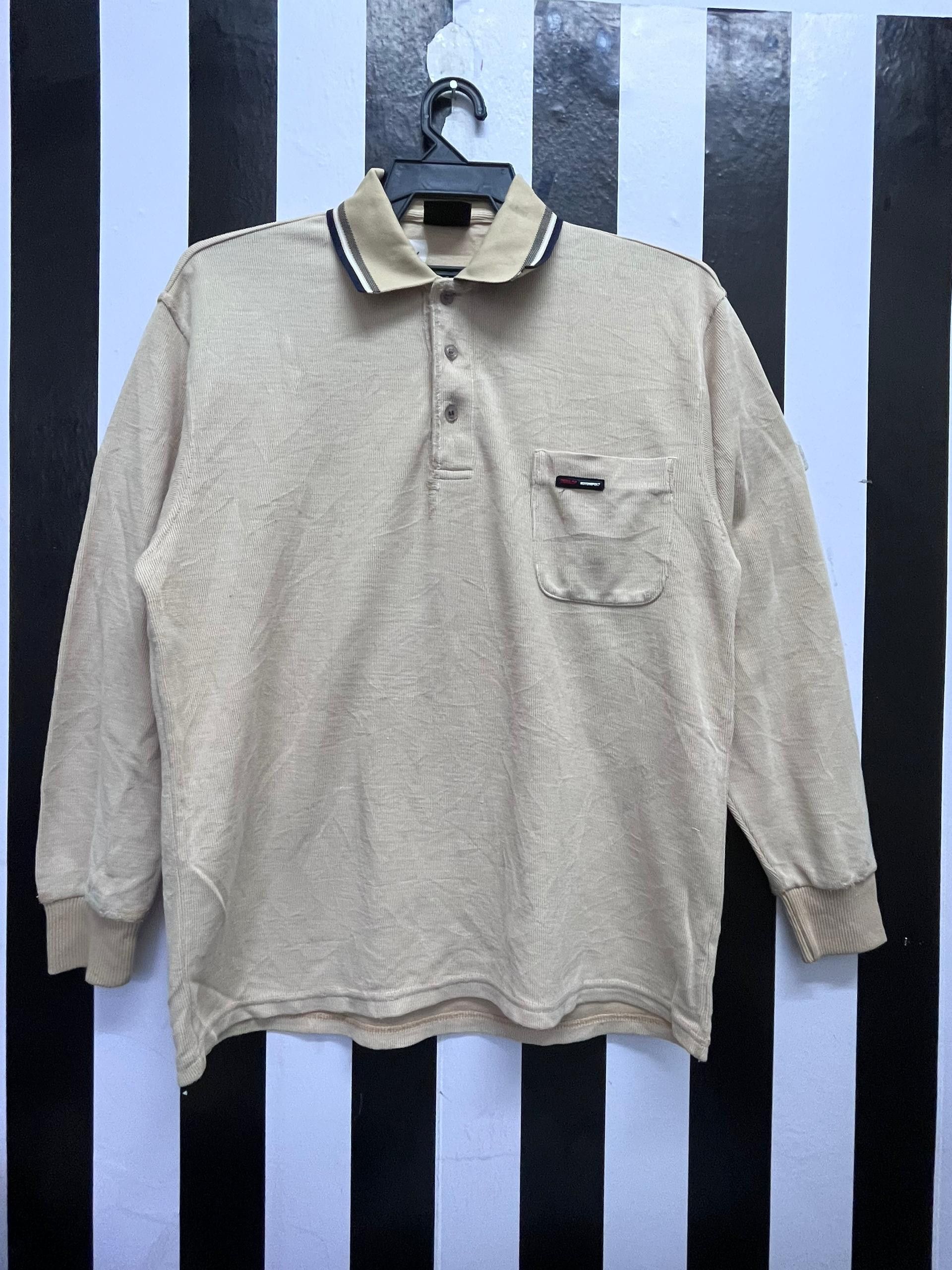 Dunlop Long sleeve polo shirt Dunlop Motorsport single pocket Size US M / EU 48-50 / 2 - 1 Thumbnail