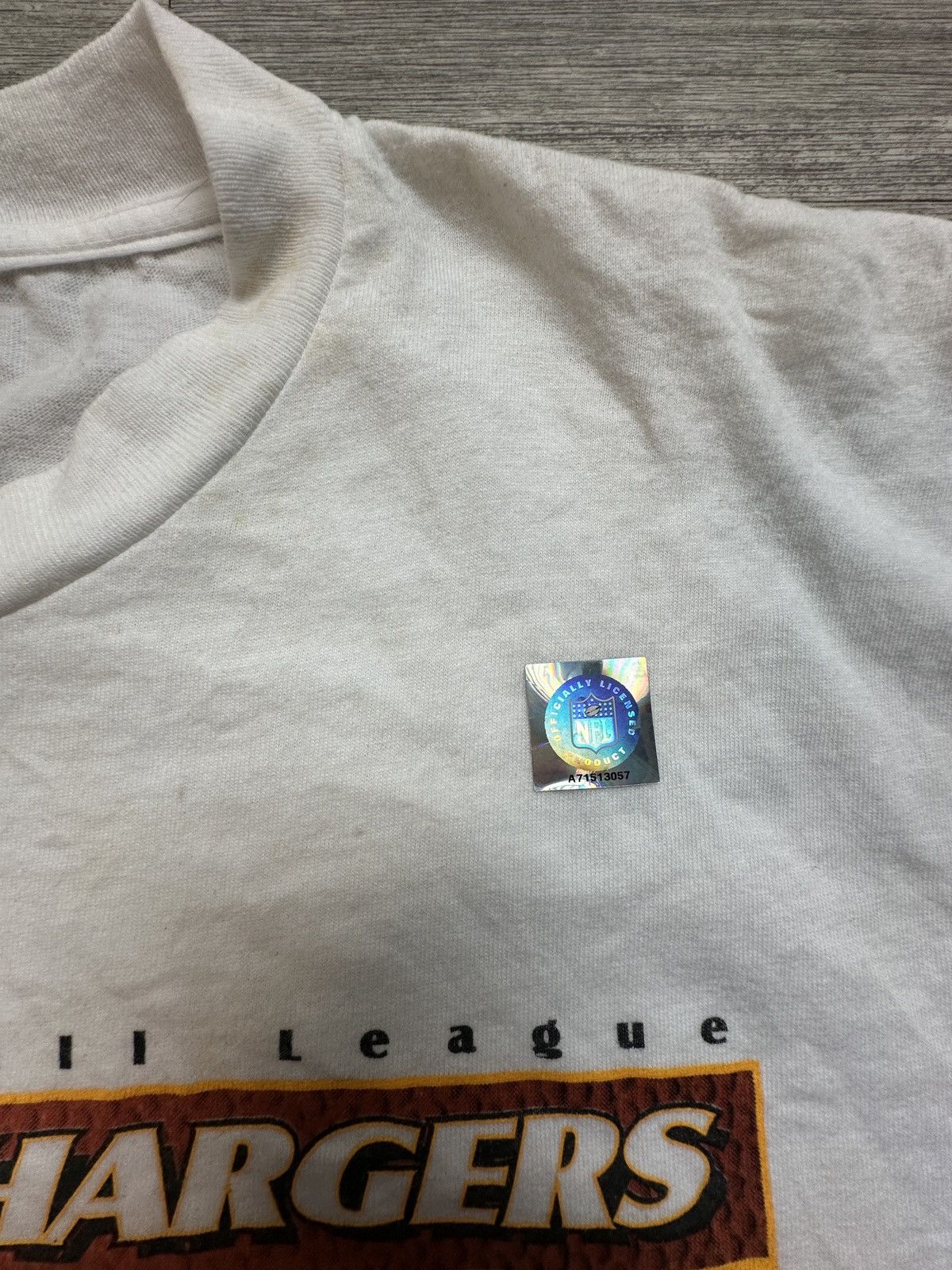 Logo 7 Vintage 90s San Diego Chargers T-Shirt Size US XL / EU 56 / 4 - 3 Thumbnail