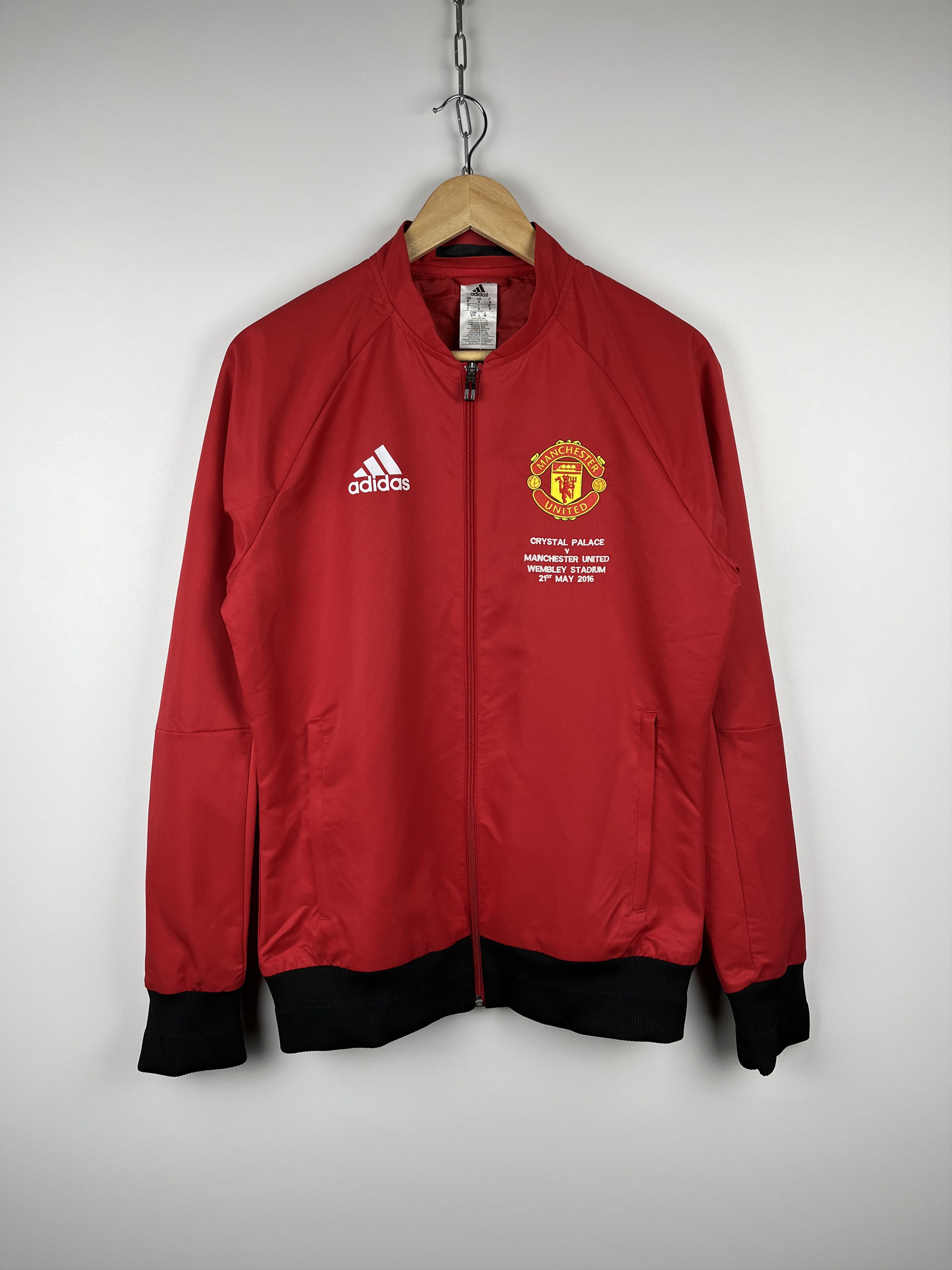 Adidas Adidas Manchester United FC Anthem Track Jacket Soccer Size US S / EU 44-46 / 1 - 2 Thumbnail