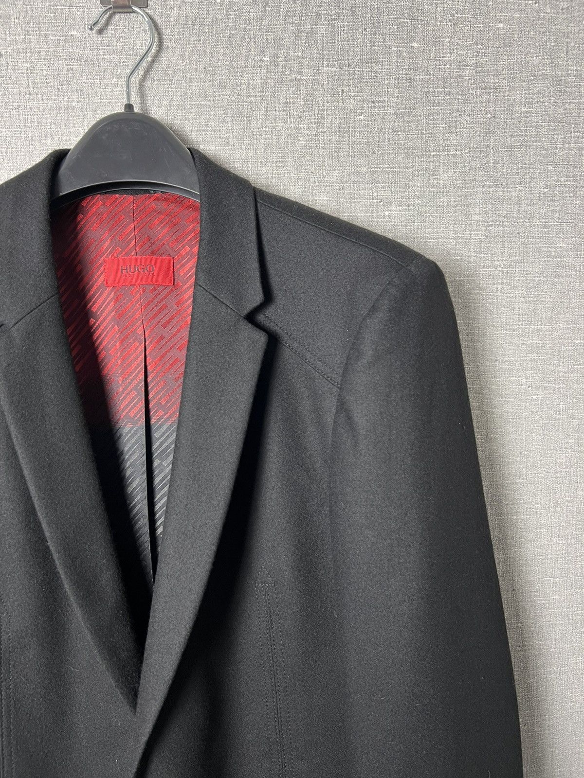 Hugo Boss Rare Hugo Boss Virgin Wool Designer Blaze Jacket Size 50 Size 40R - 4 Thumbnail