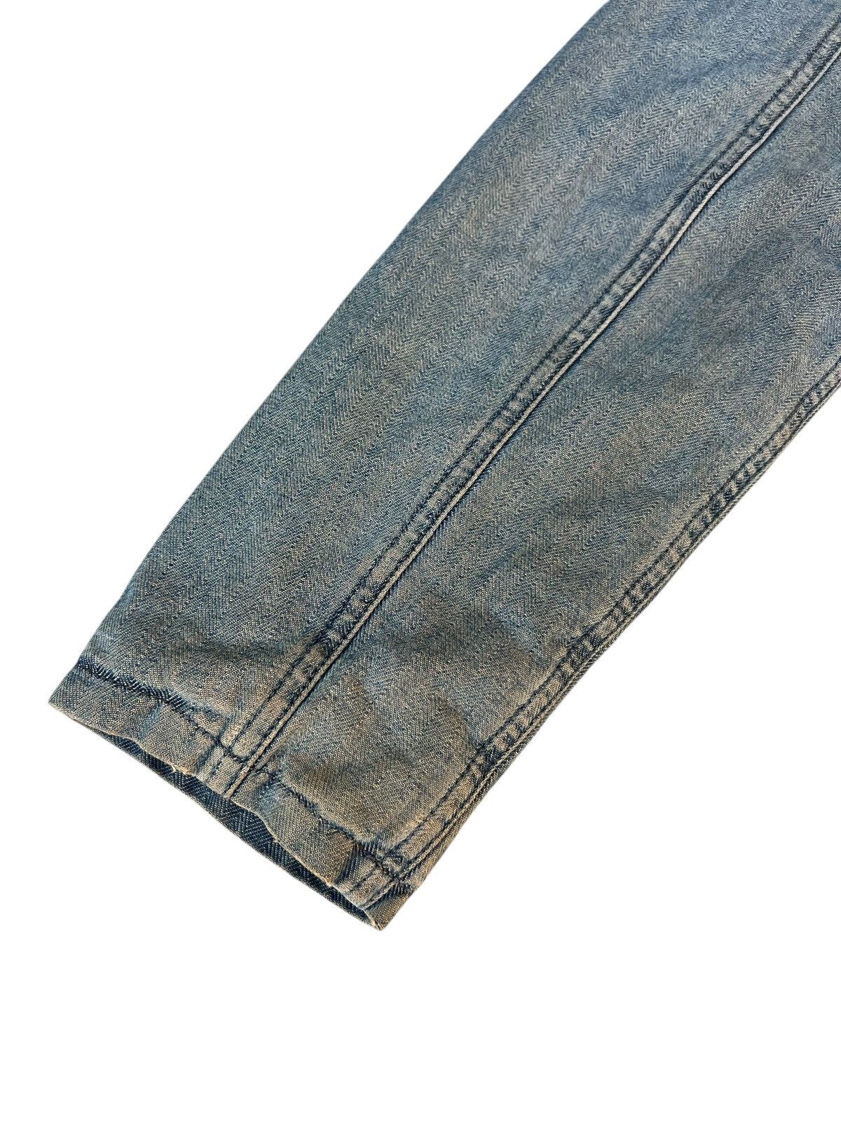 Full Count & Co. × Vintage Vintage Full Count Dirty Mud HBT Denim Jacket Lined Size US M / EU 48-50 / 2 - 21 Thumbnail
