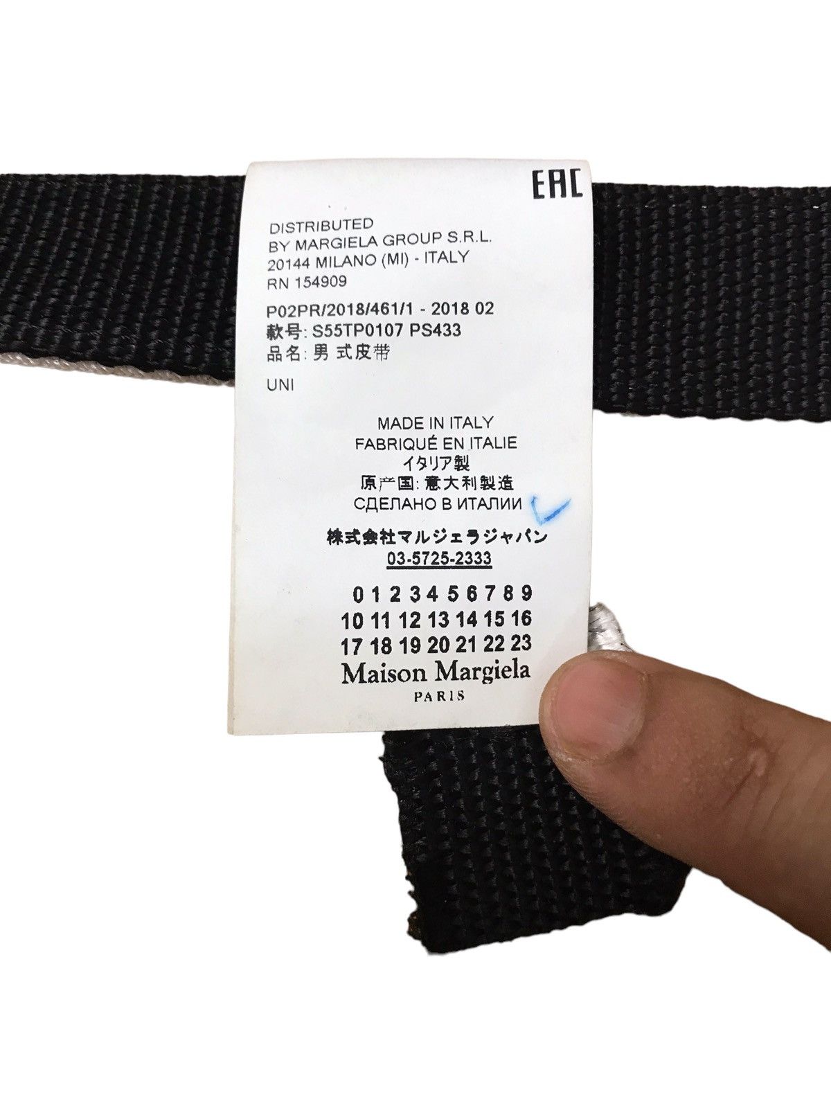 Maison Margiela Maison Margiela Double Strap Belt Size ONE SIZE - 7 Thumbnail