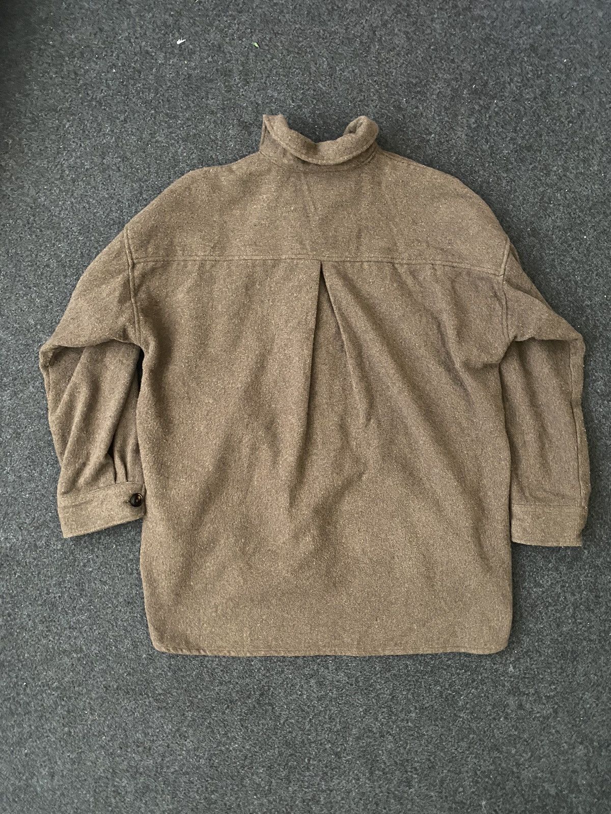 Vintage Vintage Rag Machine Brown Long Sleeve Jacket - Size L Size US L / EU 52-54 / 3 - 4 Thumbnail
