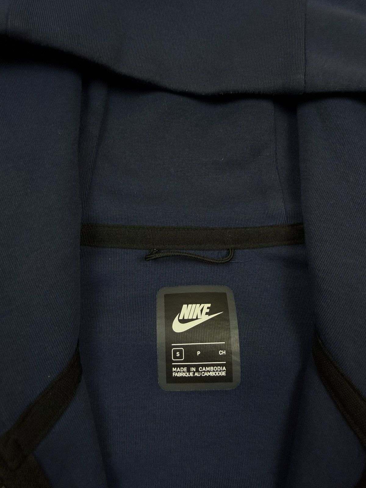 Nike Nike tech Fleece navy blue OG model zip-up hoodie Drill Size US S / EU 44-46 / 1 - 5 Thumbnail
