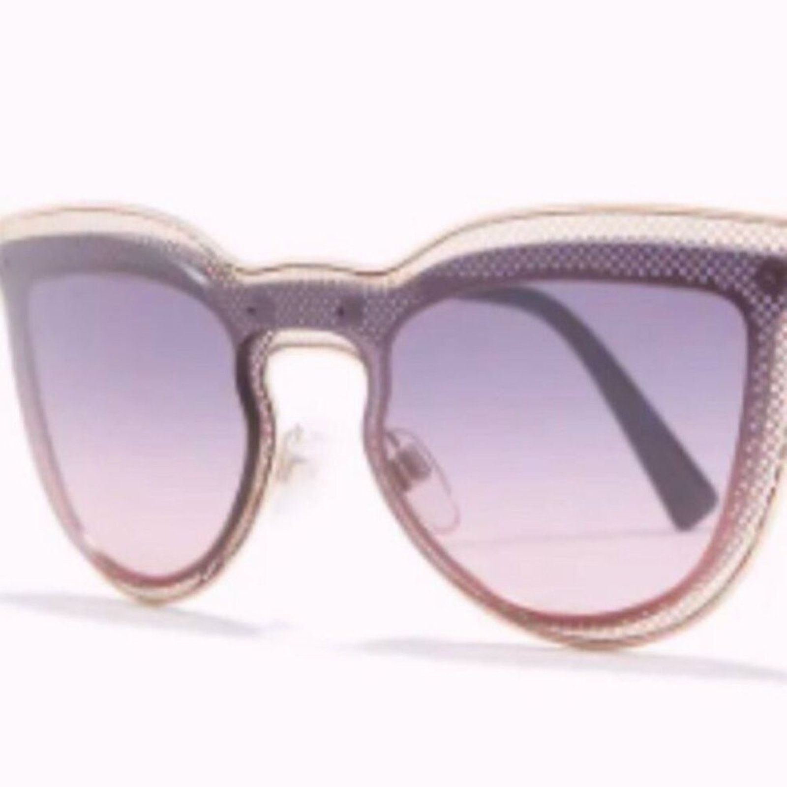 Valentino Valentino 34mm Individual Cat Eye Sunglasses Rose gold Size ONE SIZE - 4 Thumbnail